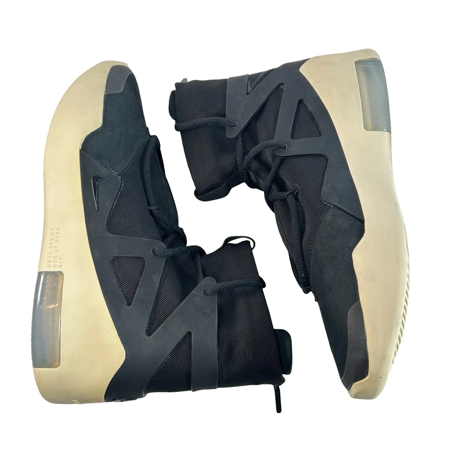 AR4237 001 Nike Air Fear Of God 1 Black [USED] - 11 M (Used2) - Image 4