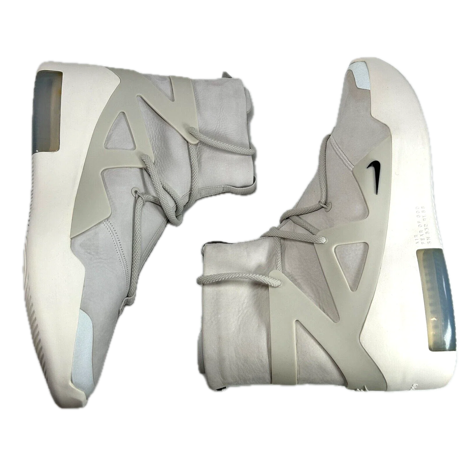 AR4237 002 Nike Air Fear Of God 1 Light Bone [USED] - 13 M (VNDS) - Image 5