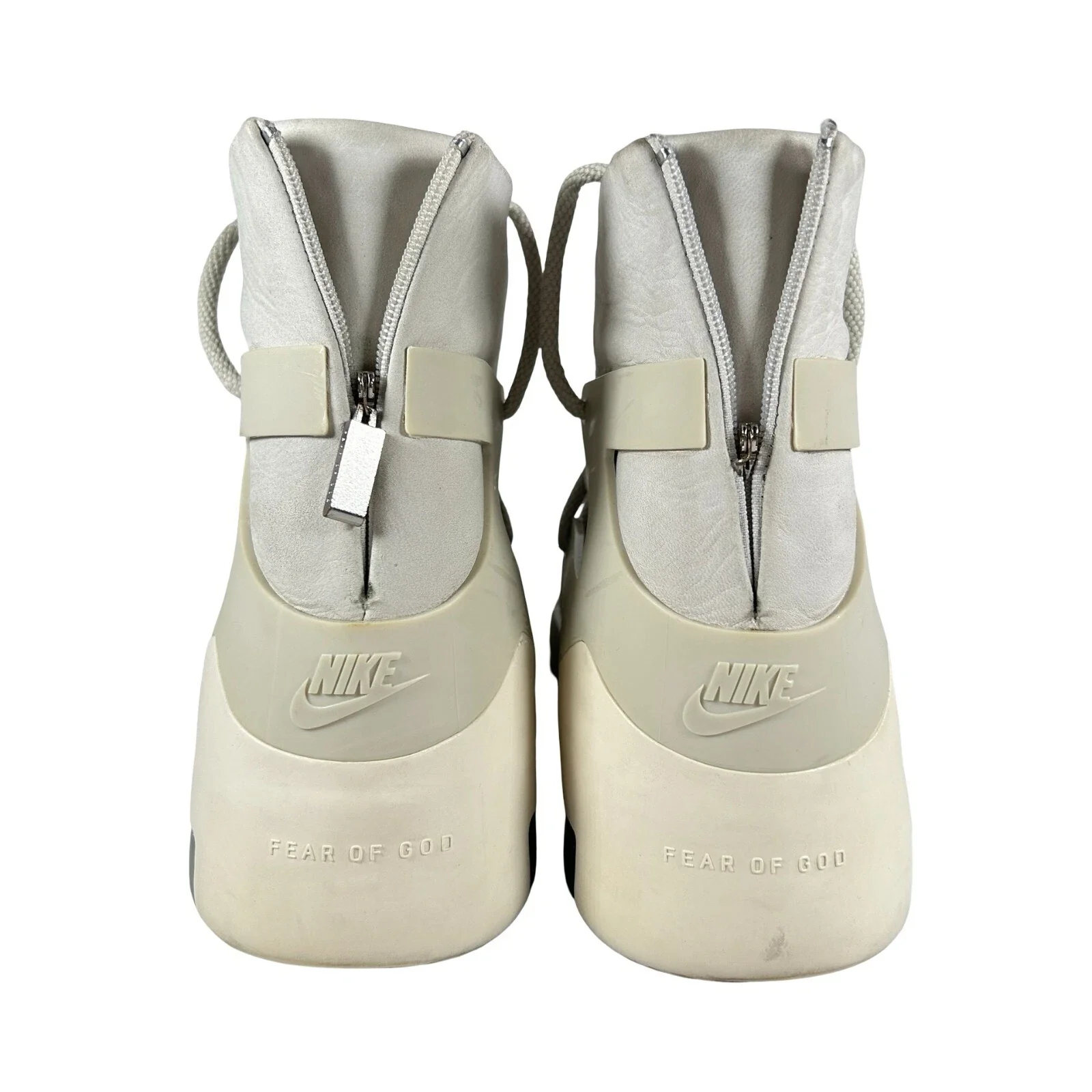 AR4237 002 Nike Air Fear Of God 1 Light Bone [USED] - 8.5 M (Used) (Replace Box) - Image 3