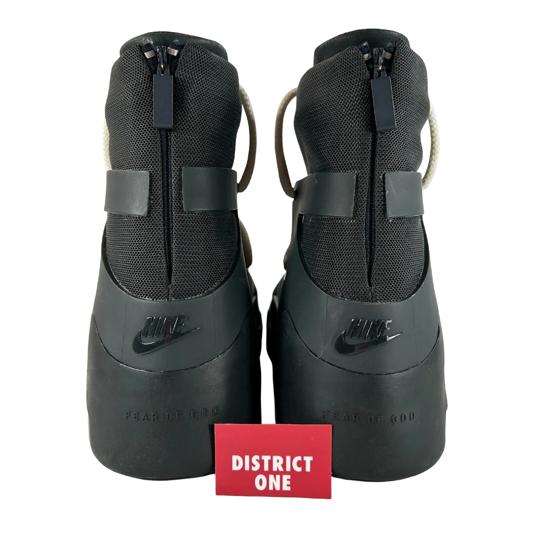 AR4237 005 Nike Air Fear of God 1 Triple Black [USED] - 9.5 M (Used2) - Image 3