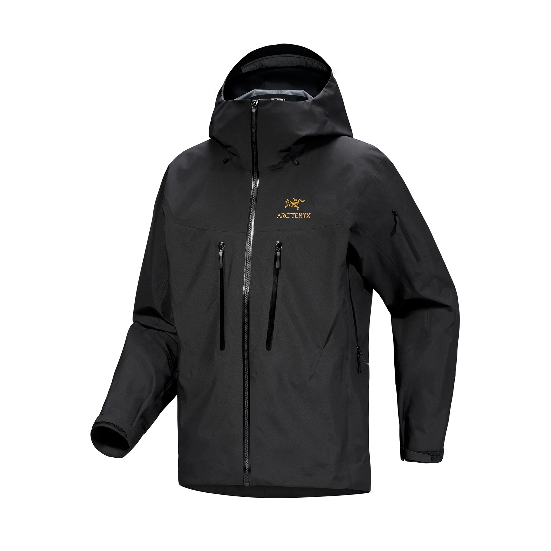 Arc'teryx Alpha SV Jacket Black / Gold [USED] - L (Used)