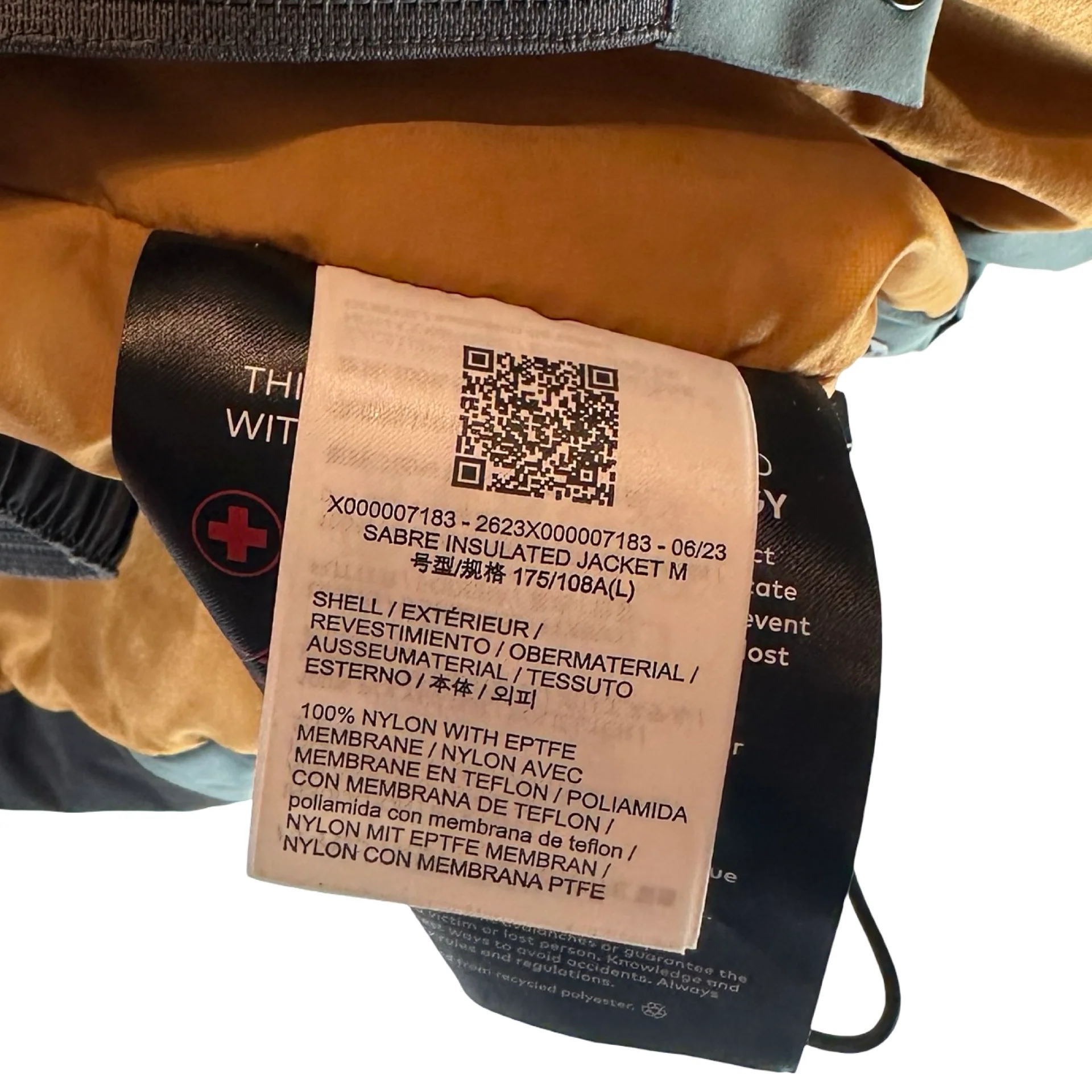 Arc'teryx Sabre Insulated Jacket Dark Magic Black [USED] - L (Used) - Image 4