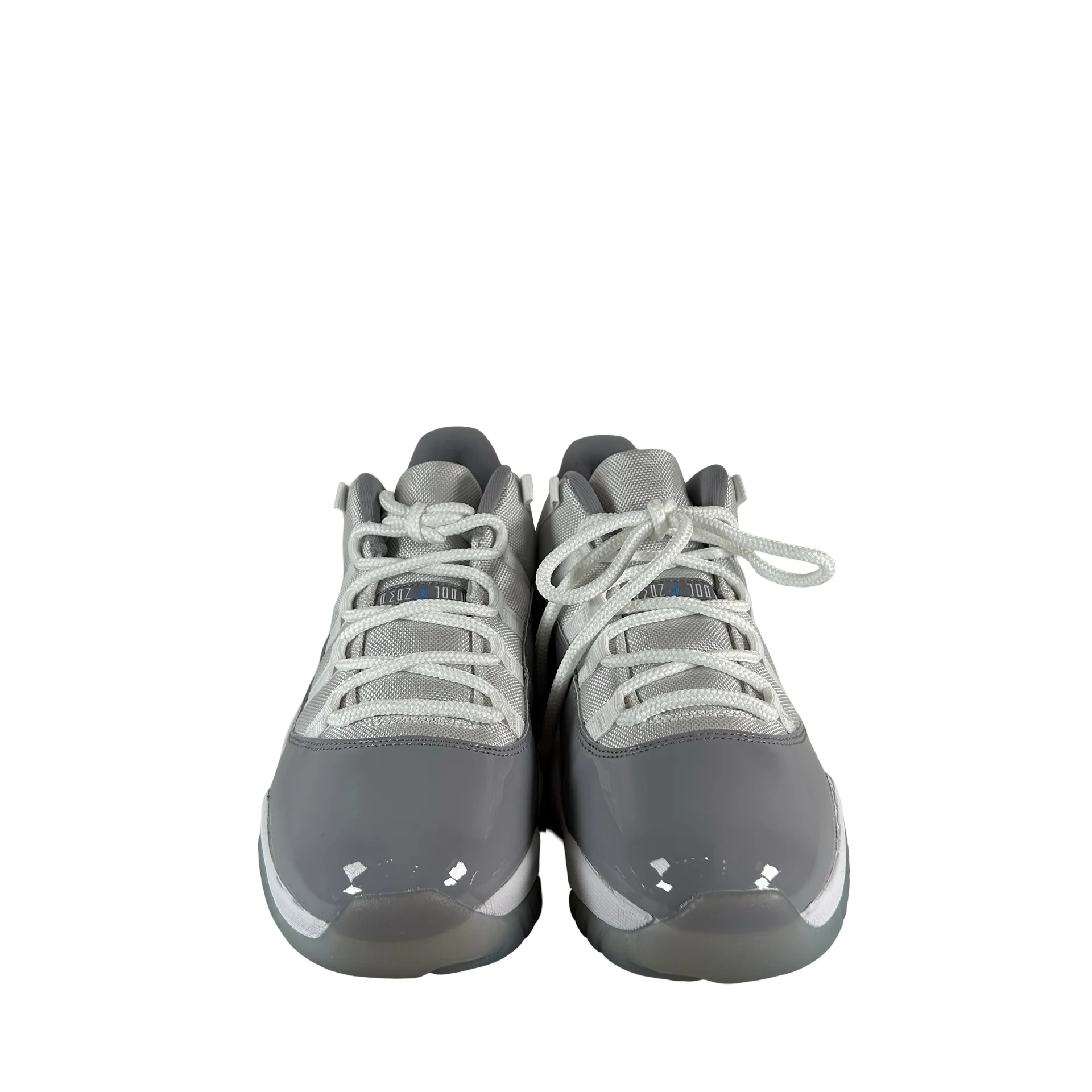AV2187 140 Jordan 11 Retro Low Cement Grey [CONDITIONAL] - 12 M (Yellowing) (Damaged Lid) - Image 2