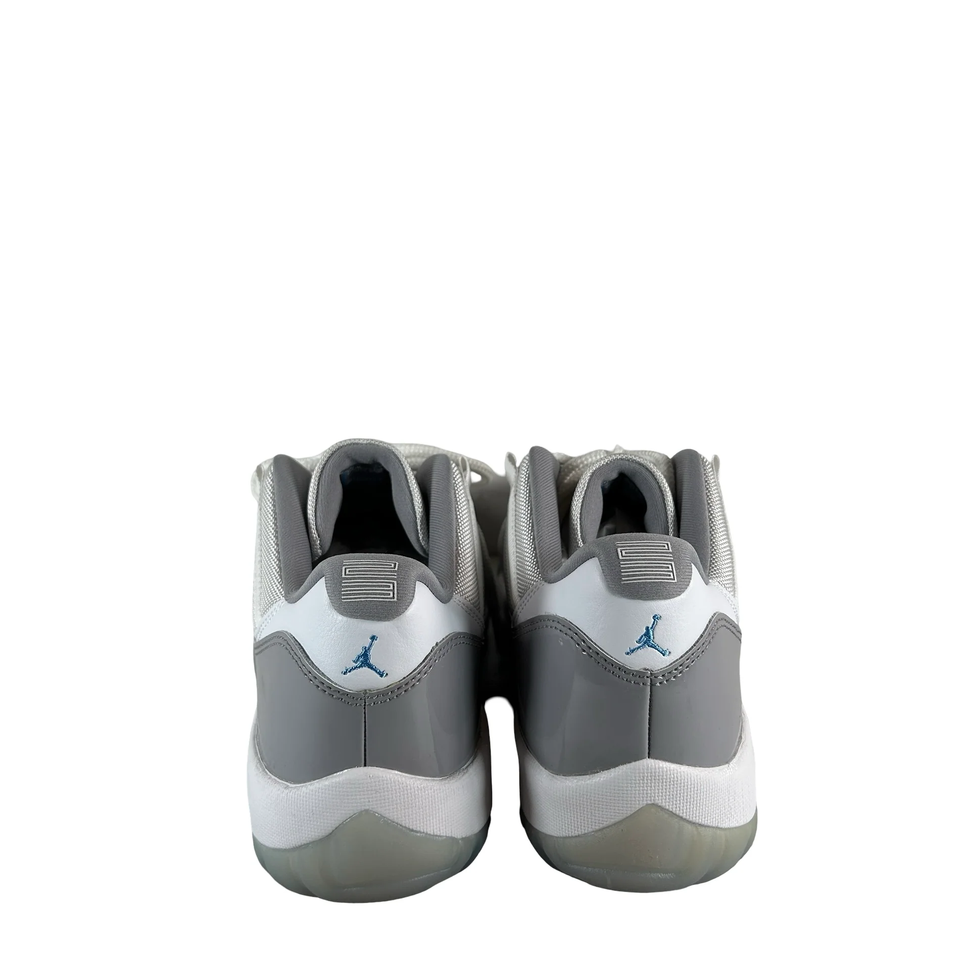 AV2187 140 Jordan 11 Retro Low Cement Grey [CONDITIONAL] - 12 M (Yellowing) (Damaged Lid) - Image 3