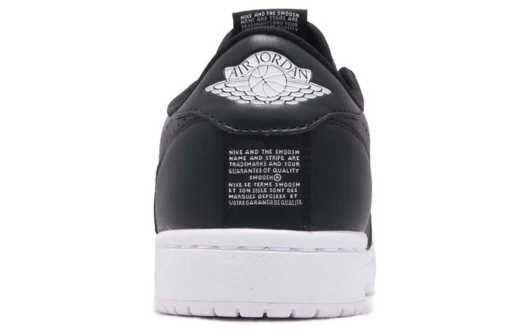 AV3918 001 Jordan 1 Retro Low Slip Black White (Women's) - Image 4
