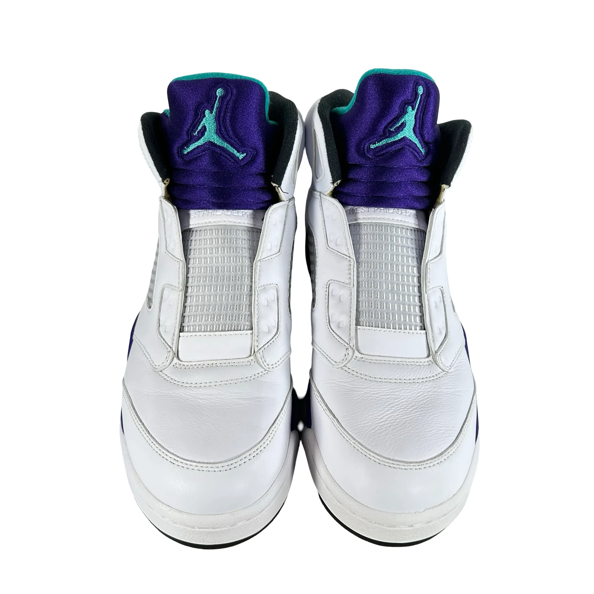 AV3919 135 Jordan 5 Retro Grape Fresh Prince [USED] - 11.5 M (Used) - Image 2