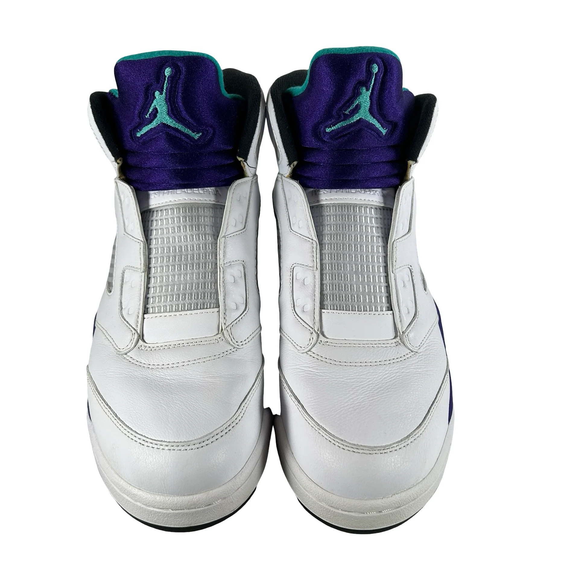 AV3919 135 Jordan 5 Retro Grape Fresh Prince [USED] - 11.5 M (Used2) - Image 2