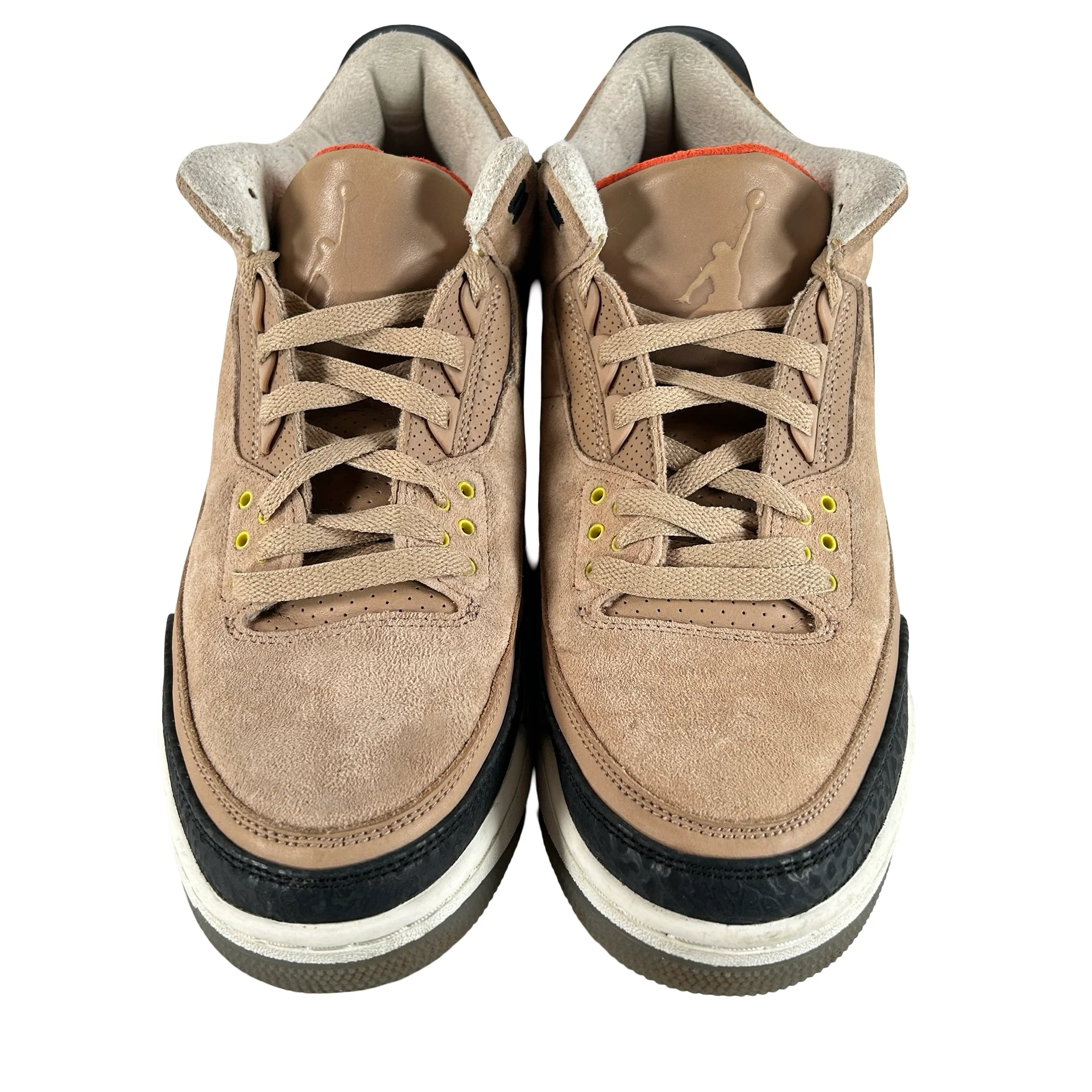 AV6683 200 Jordan 3 Retro JTH Bio Beige [USED] - 13 M (Used) (No Box) - Image 2