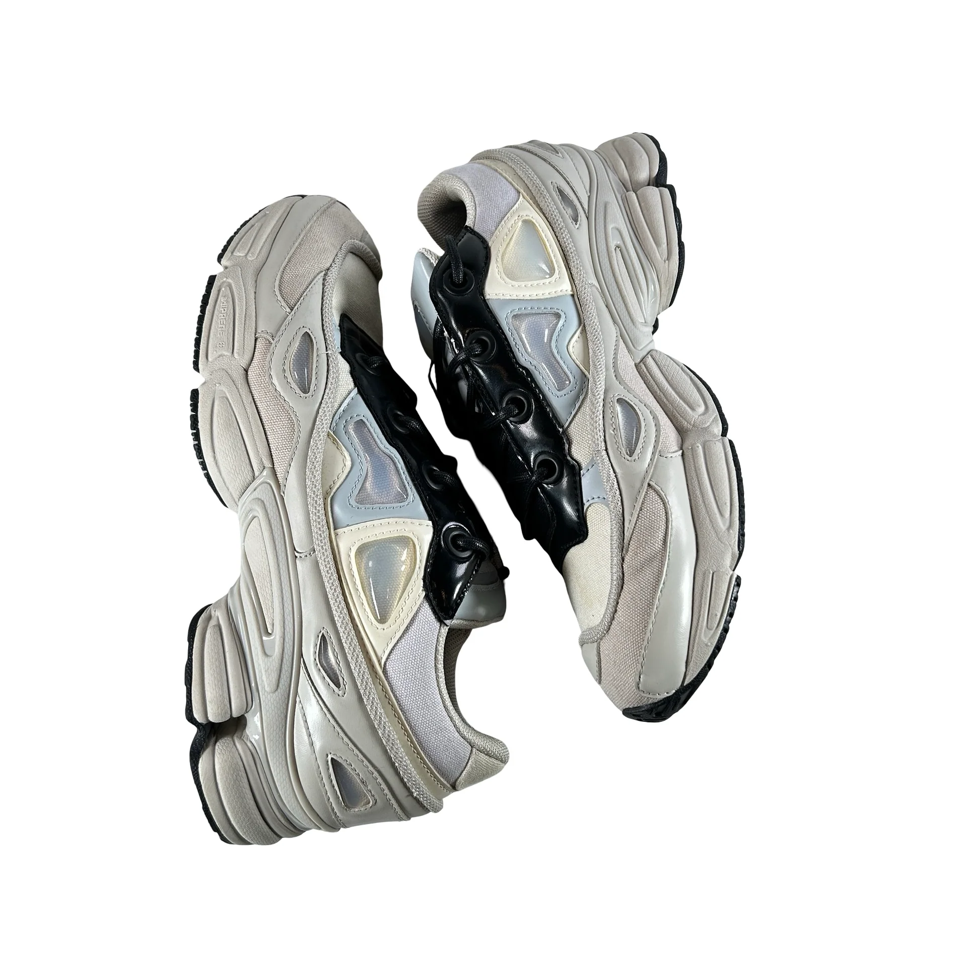 B22537 adidas Ozweego 3 Raf Simons Cream White Core Black [USED] - 9 M (Used) - Image 4