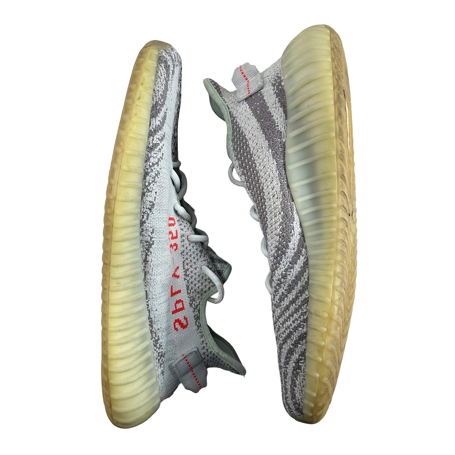 B37571 adidas Yeezy Boost 350 V2 Blue Tint (2017/2023) [USED] - 11 M (Used3) - Image 5