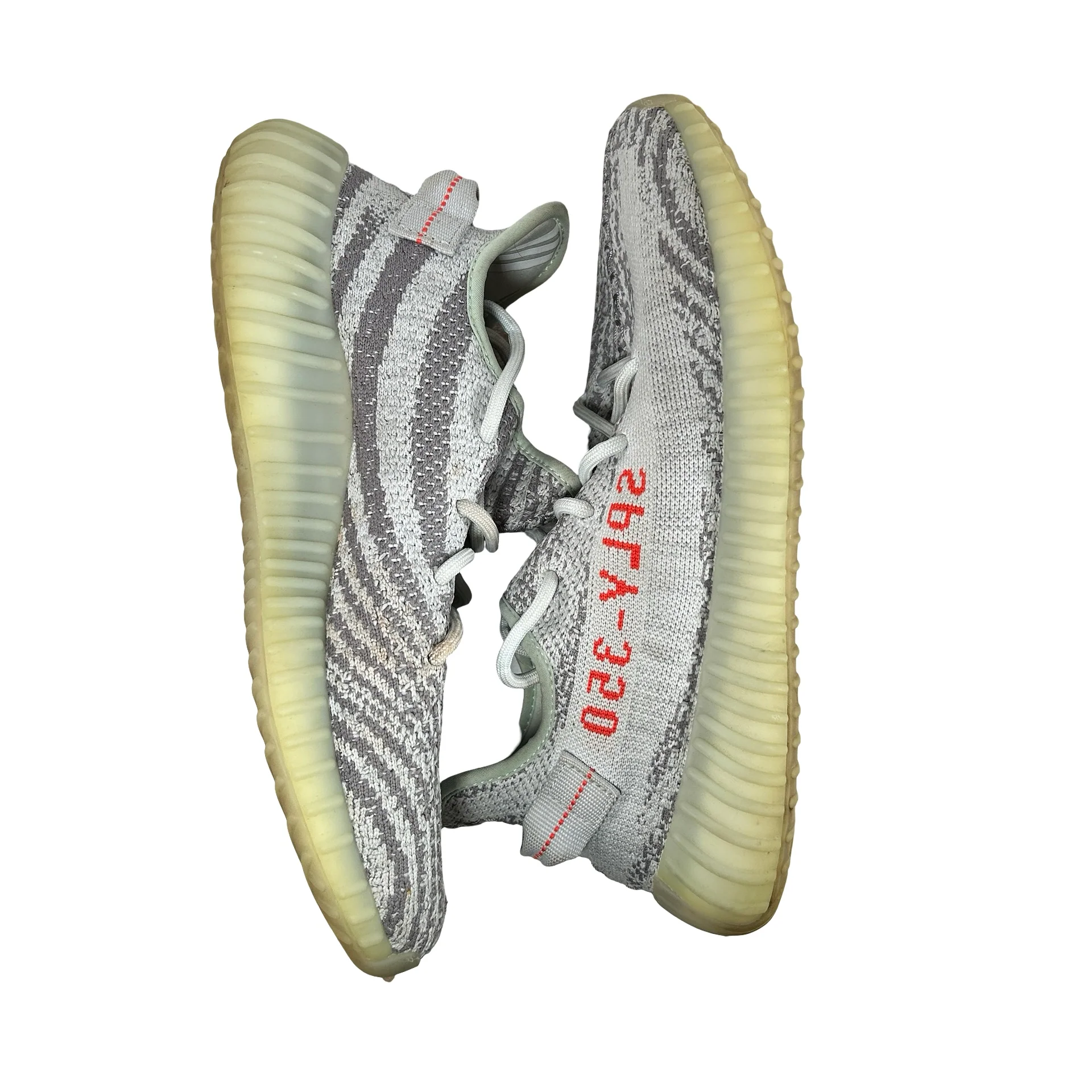 B37571 adidas Yeezy Boost 350 V2 Blue Tint (2017/2023) [USED] - 9.5 M (Used3) - Image 5