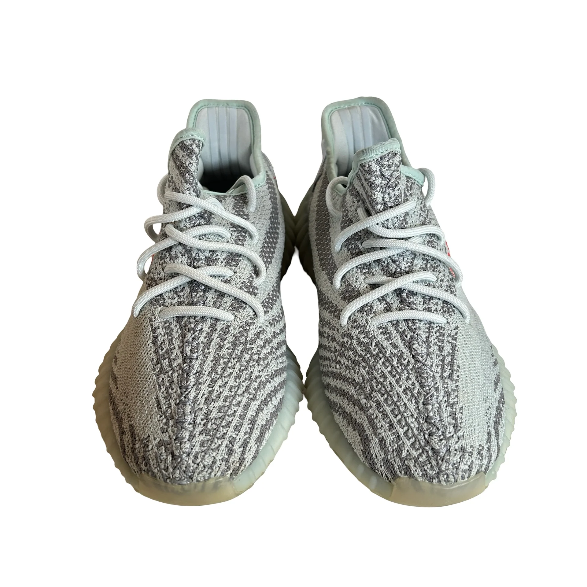 B37571 adidas Yeezy Boost 350 V2 Blue Tint [USED] - 8.5 M (Used) - Image 2