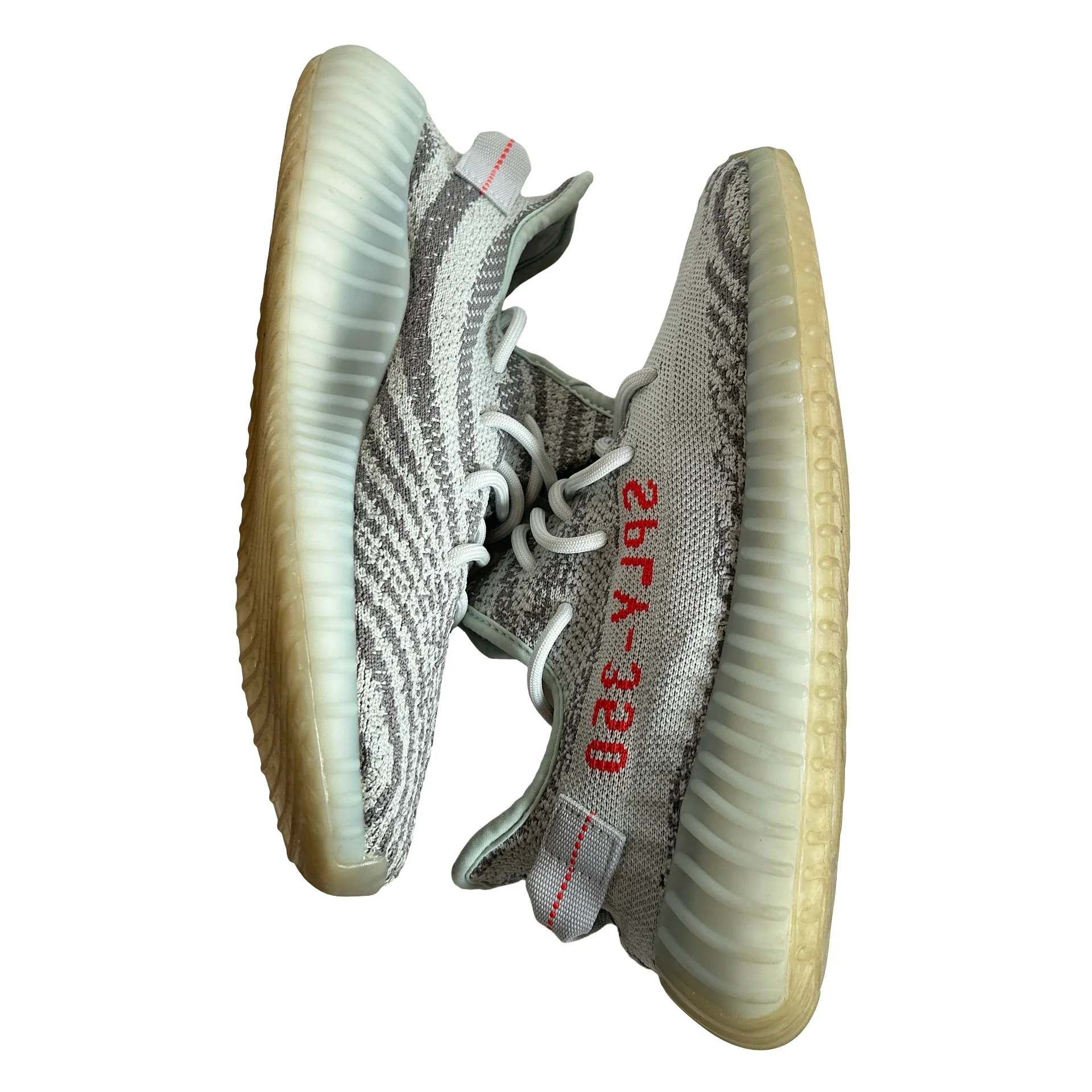 B37571 adidas Yeezy Boost 350 V2 Blue Tint [USED] - 8.5 M (Used) - Image 5
