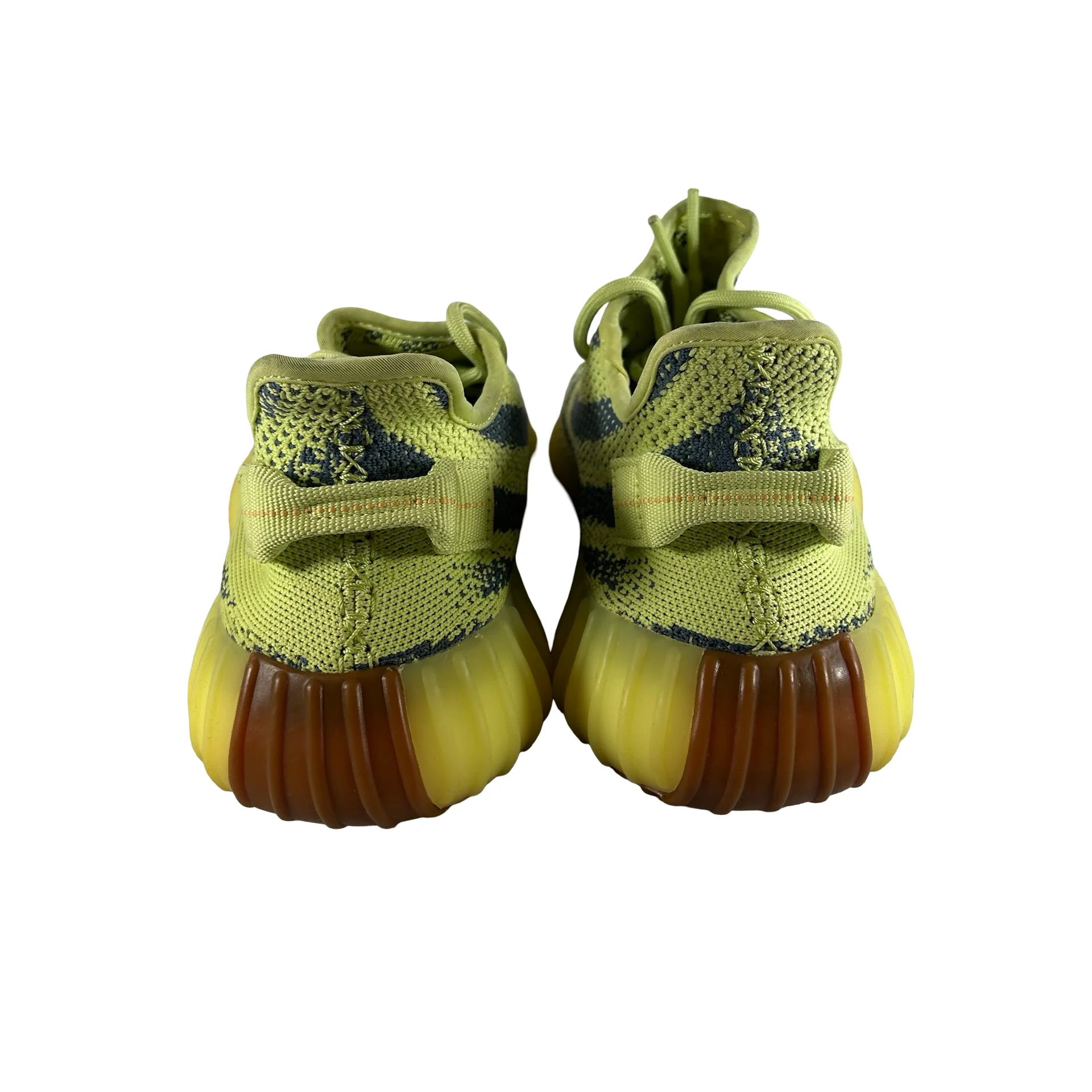B37572 adidas Yeezy Boost 350 V2 Semi Frozen Yellow [USED] - 9 M (Used2) - Image 3