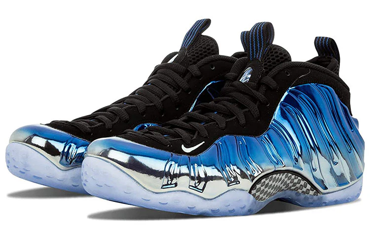 575420 008 Nike Air Foamposite One Blue Mirror - Image 2