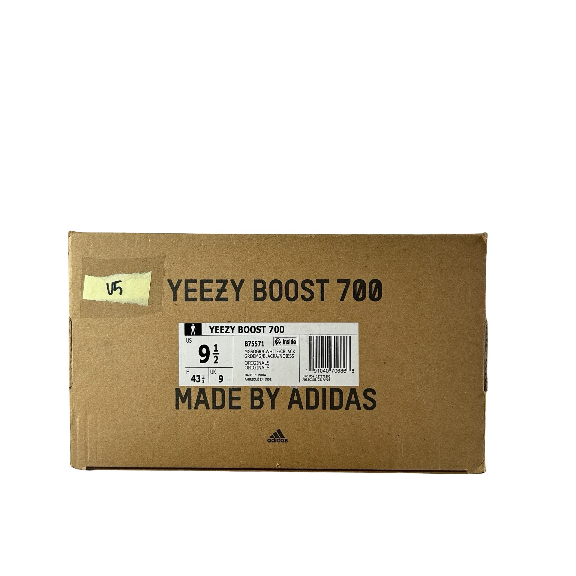 B75571 Yeezy 700 Wave Runner [USED] - 9.5 M (Used5) - Image 6