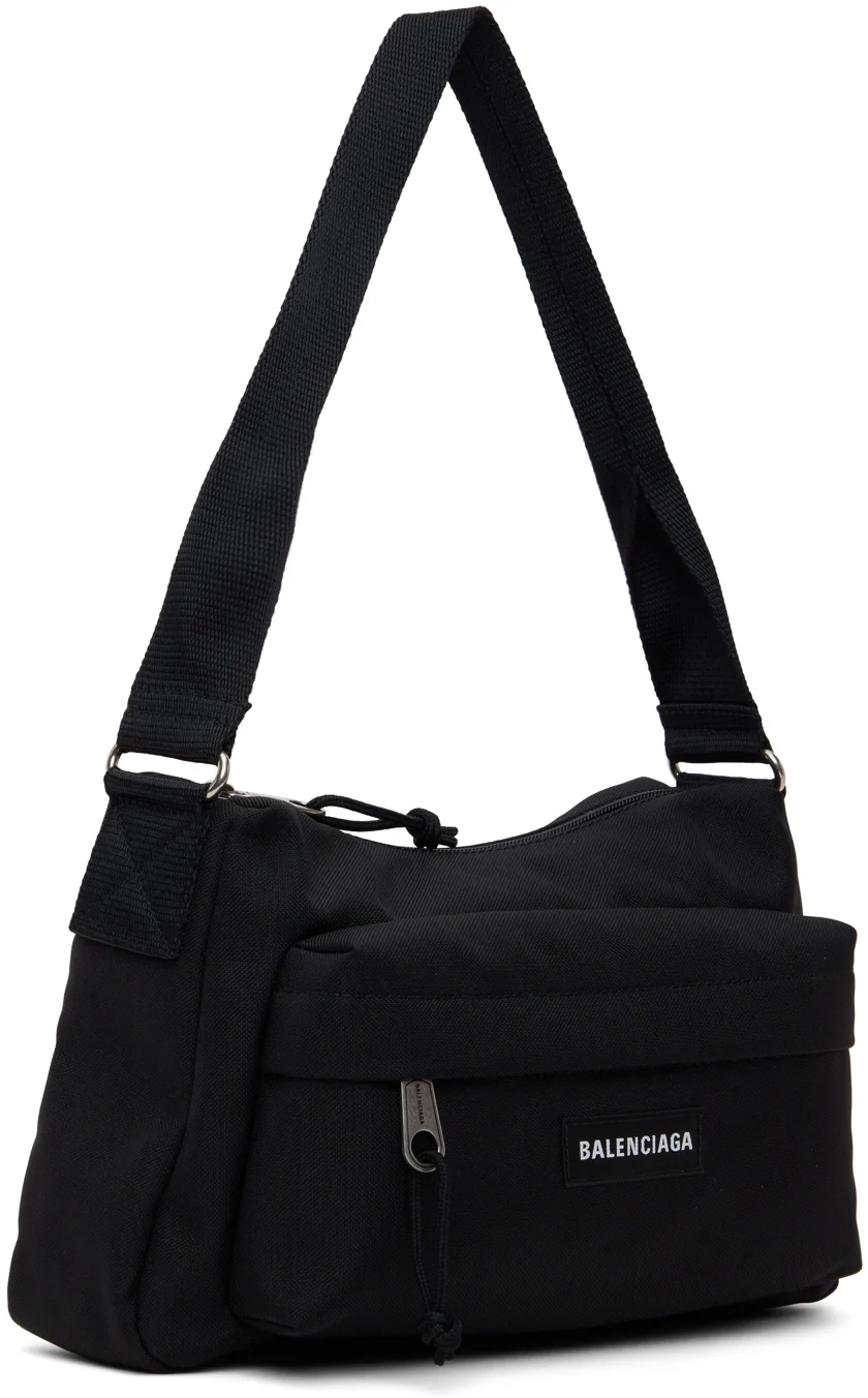 Balenciaga Black Explorer Sling Pouch [USED] - Image 2