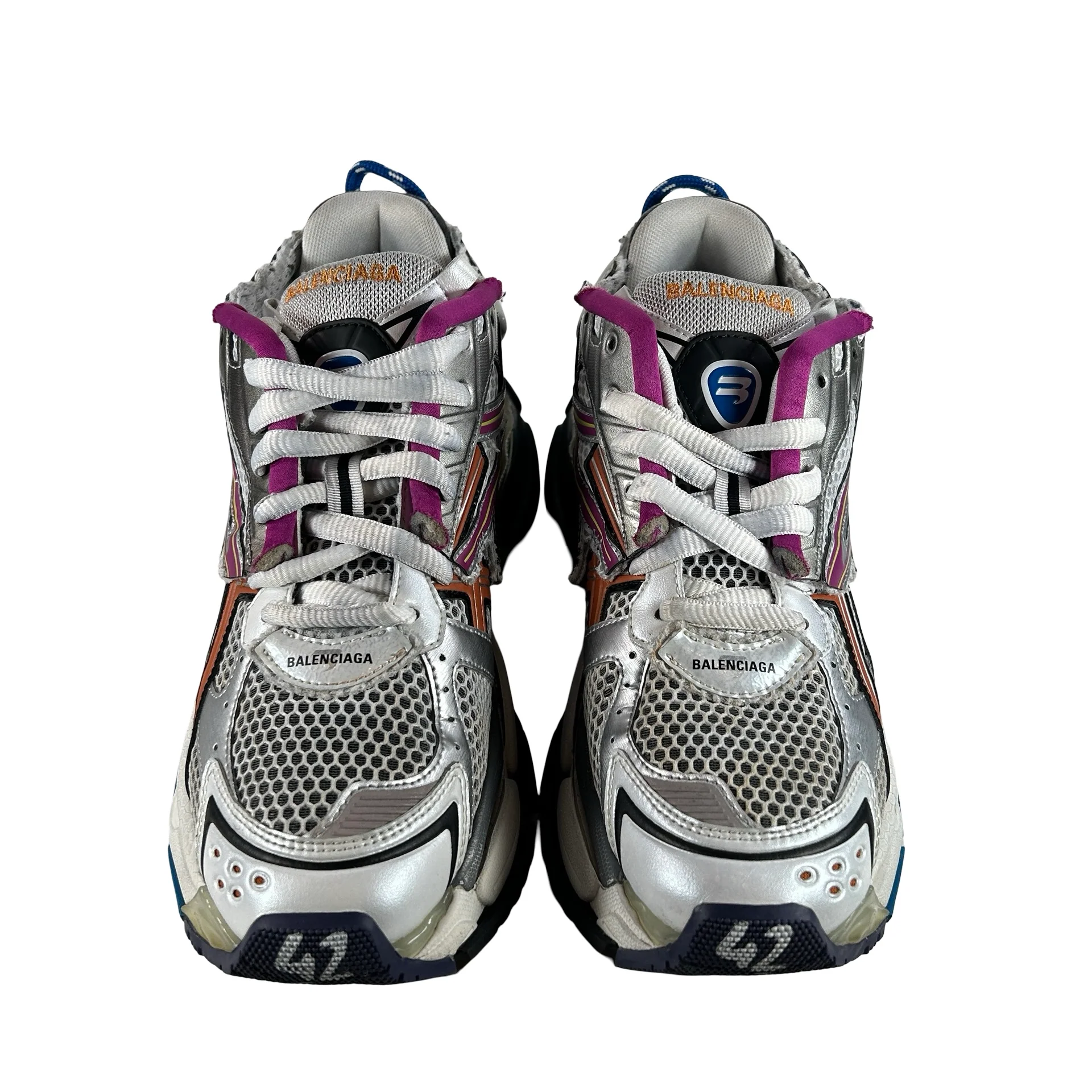 Balenciaga Runner Multicolor  [USED] - 42 EU (Used) - Image 2