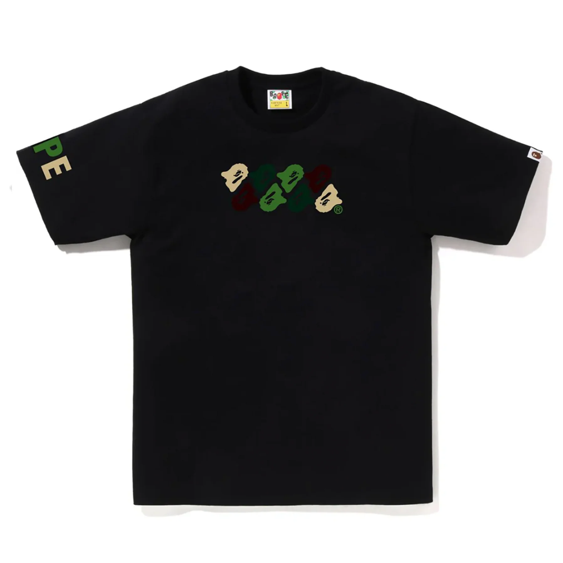 Bape A Bathing Ape ABC Camo Tee Black [USED] - S (Used)