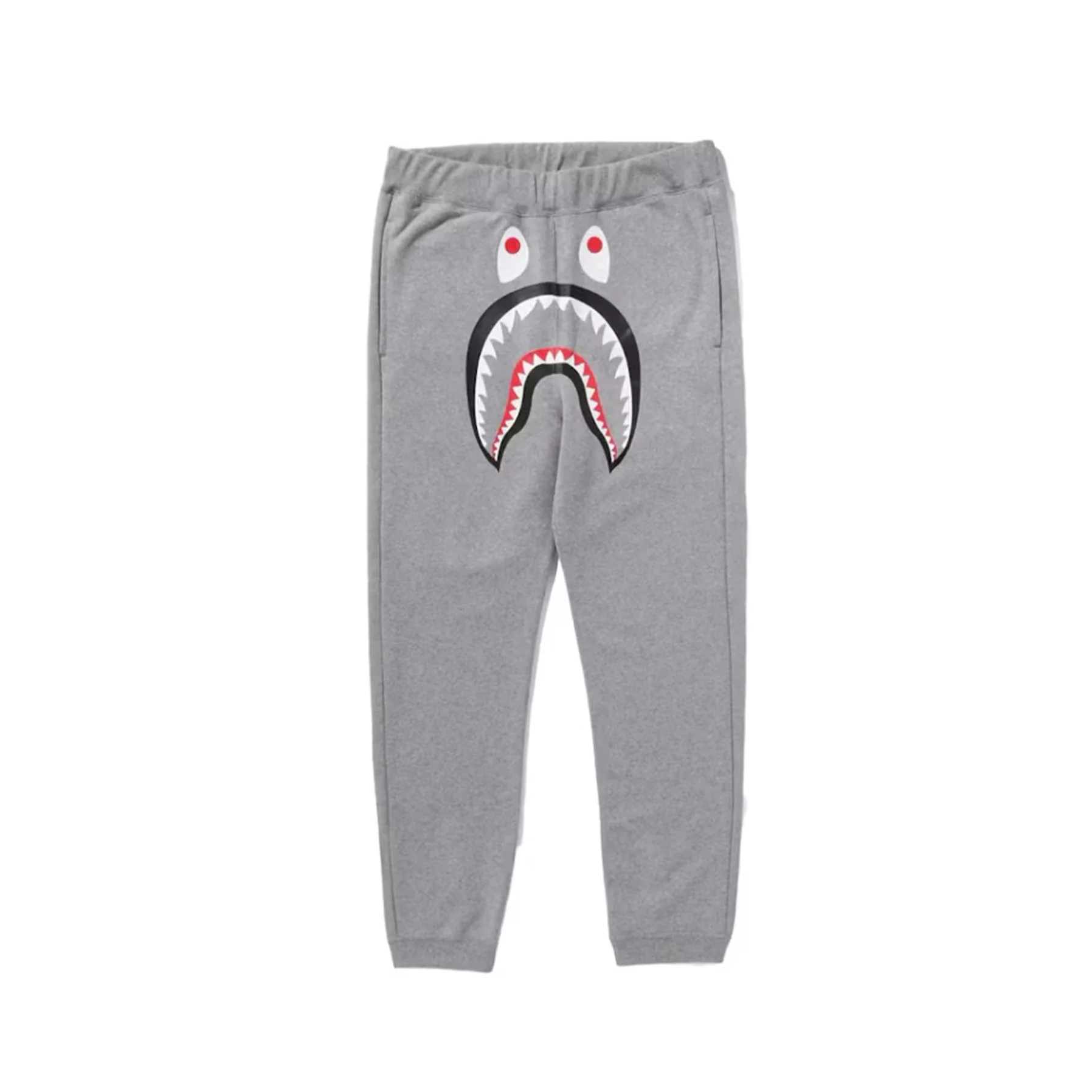 BAPE ABC Camo Shark Sweat Pants Gray [USED] - XL (Used)