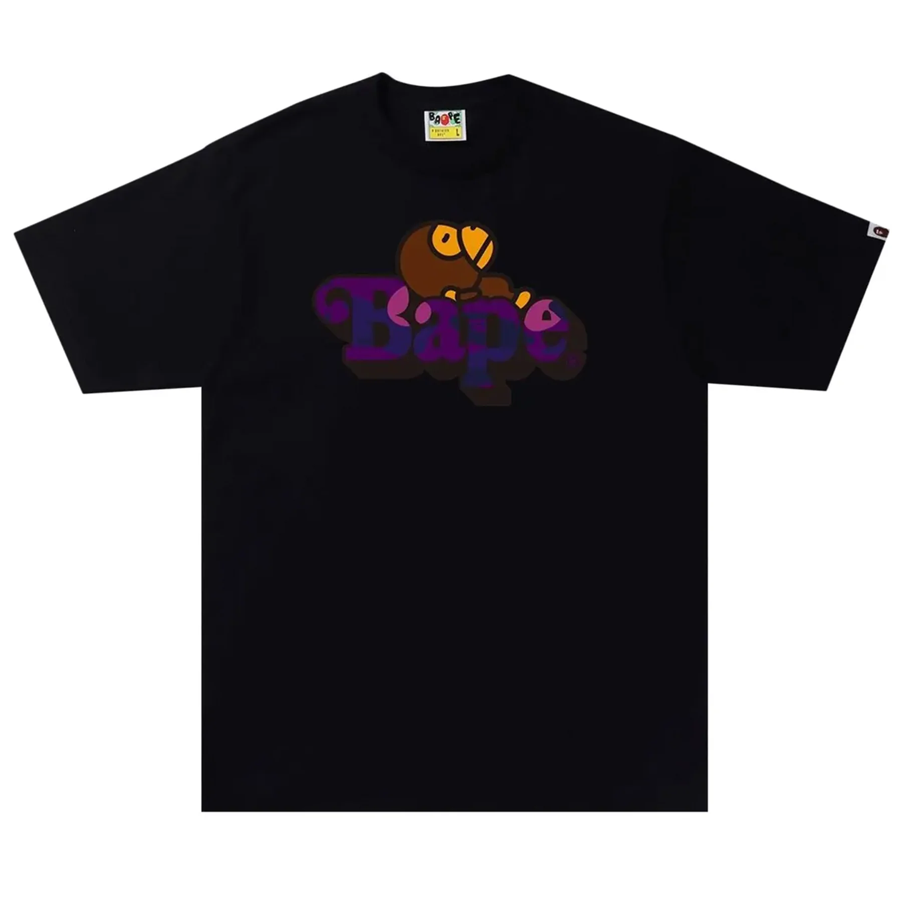 BAPE Color Camo Milo On Bape Tee Black/Purple
