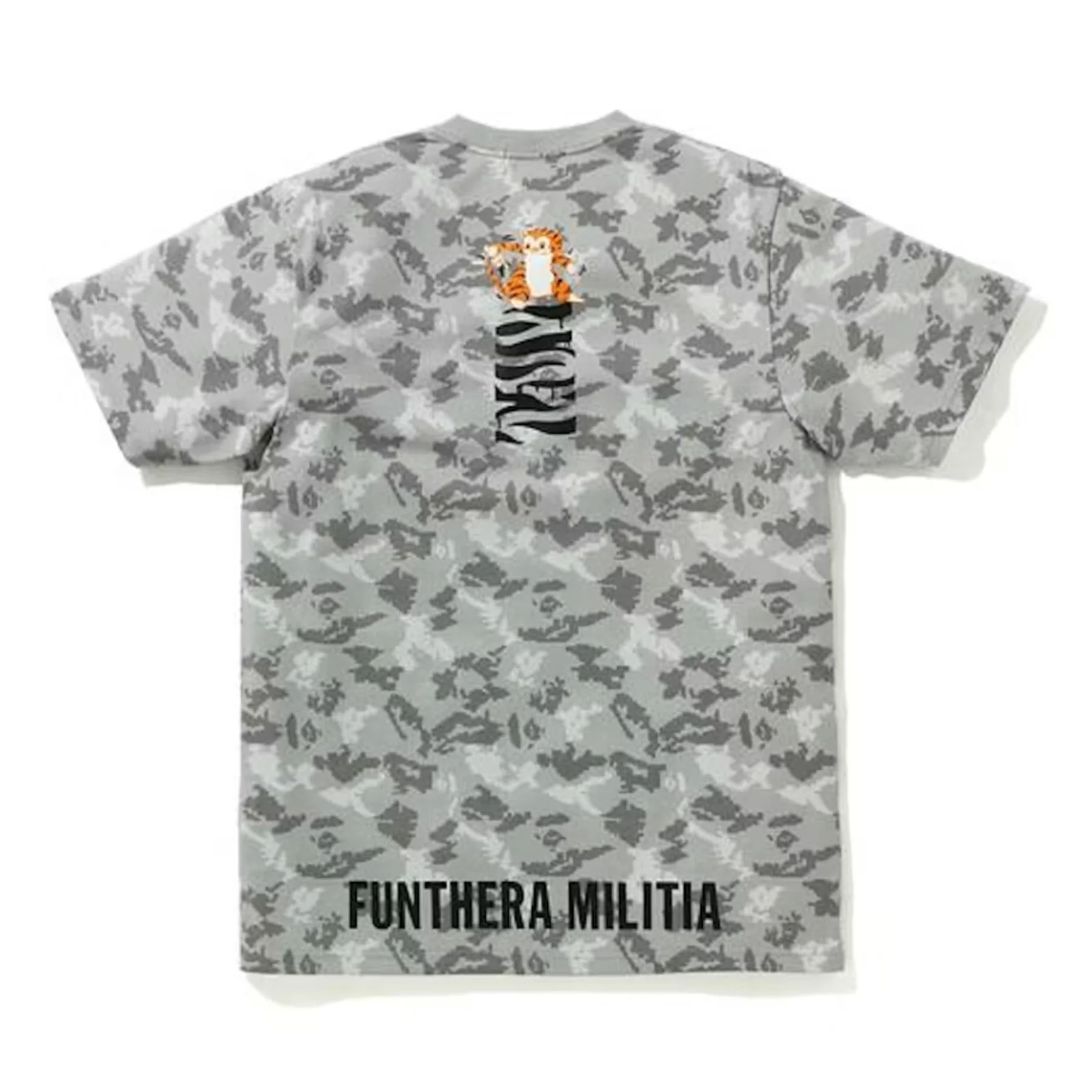 BAPE Digital Camo Tiger Tee Gray - Image 2