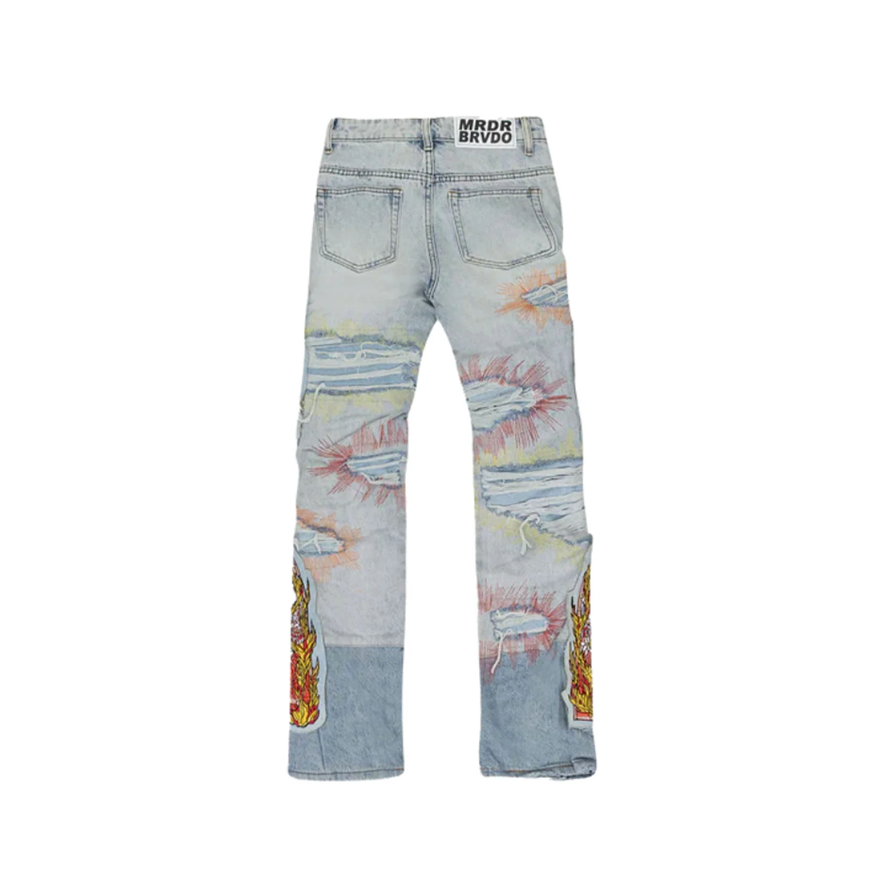 Who Decides War Barrage Straight Jeans Blue [USED] - 36 (Used) - Image 2