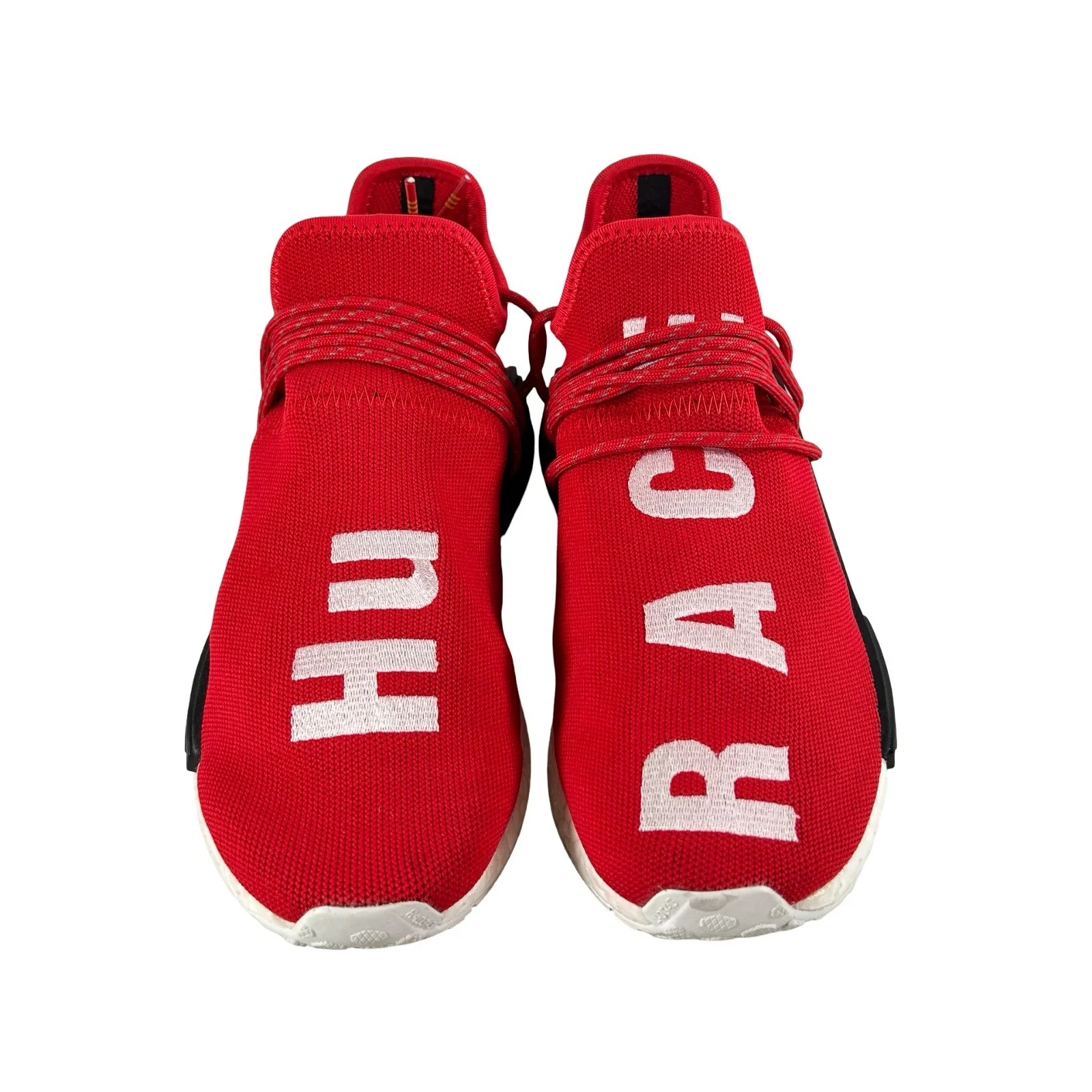 BB0616 adidas NMD HU Pharrell Human Race Scarlet [USED] - 8 M (Used) (Replace Box) - Image 2