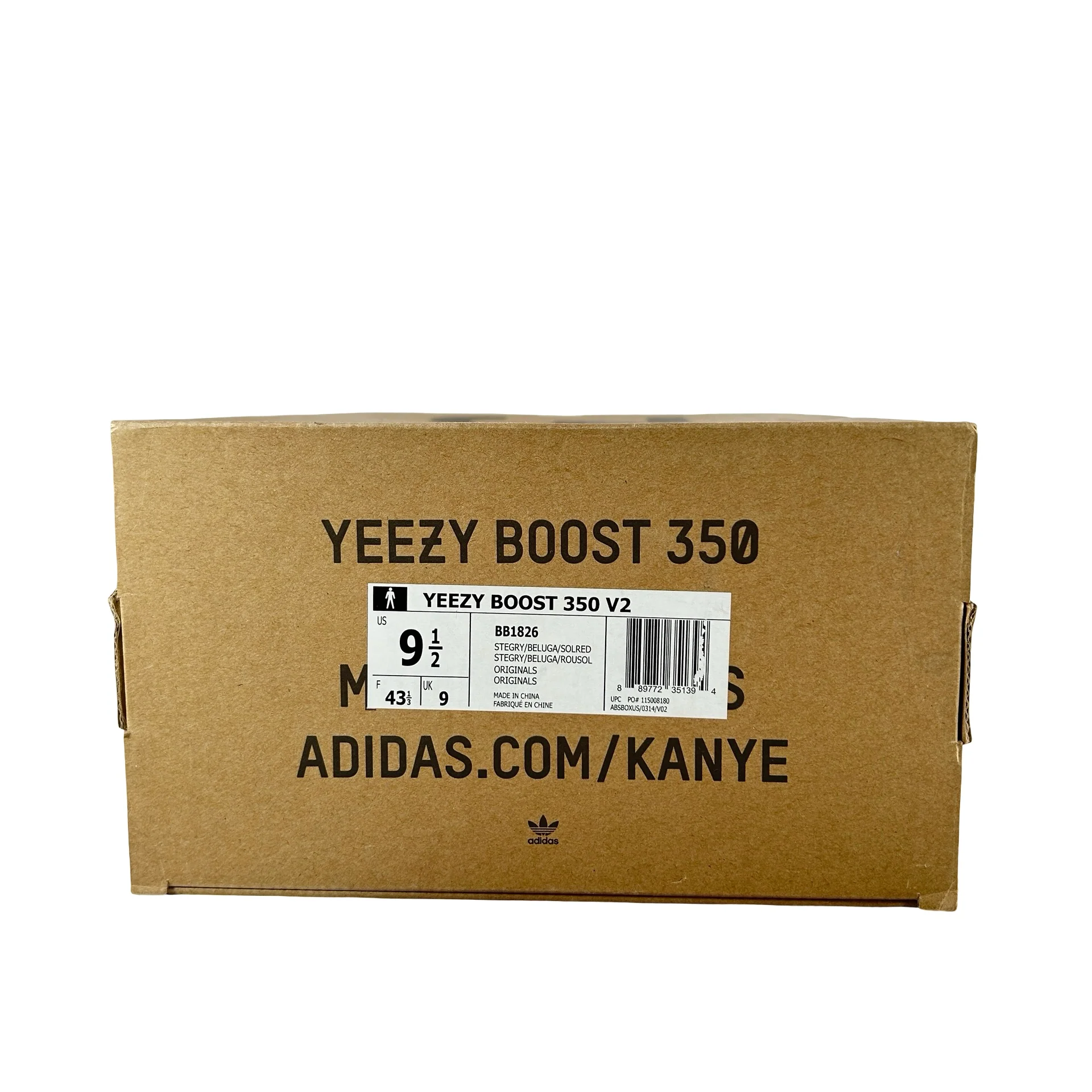BB1826 adidas Yeezy Boost 350 V2 Beluga [USED] - 9.5 M (Used2) - Image 7