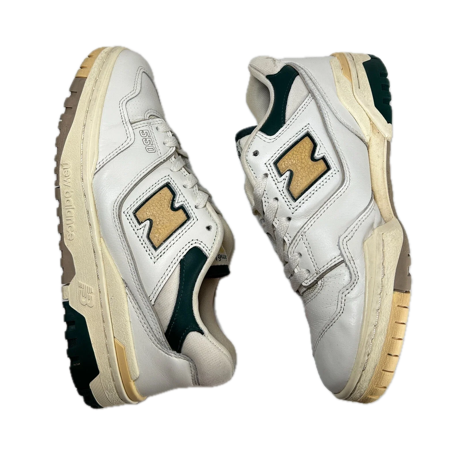BB550A2 Aime Leon Dore New Balance 550 Natural Green [USED] - 7.5 M (Used) - Image 4