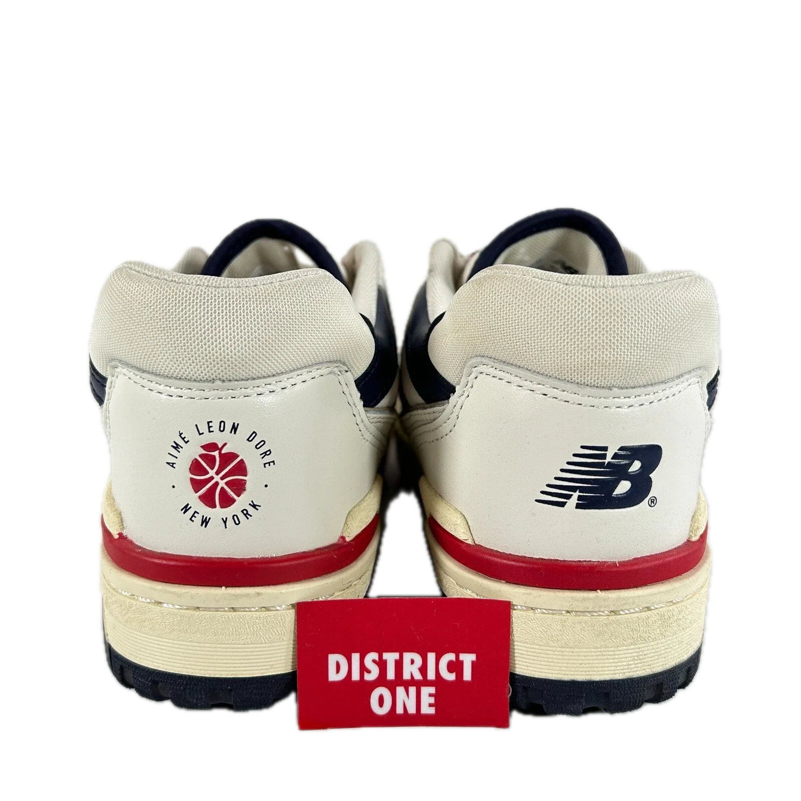 BB550A3 New Balance 550 Aime Leon Dore White Navy Red [USED] - 6 M (Used) - Image 3