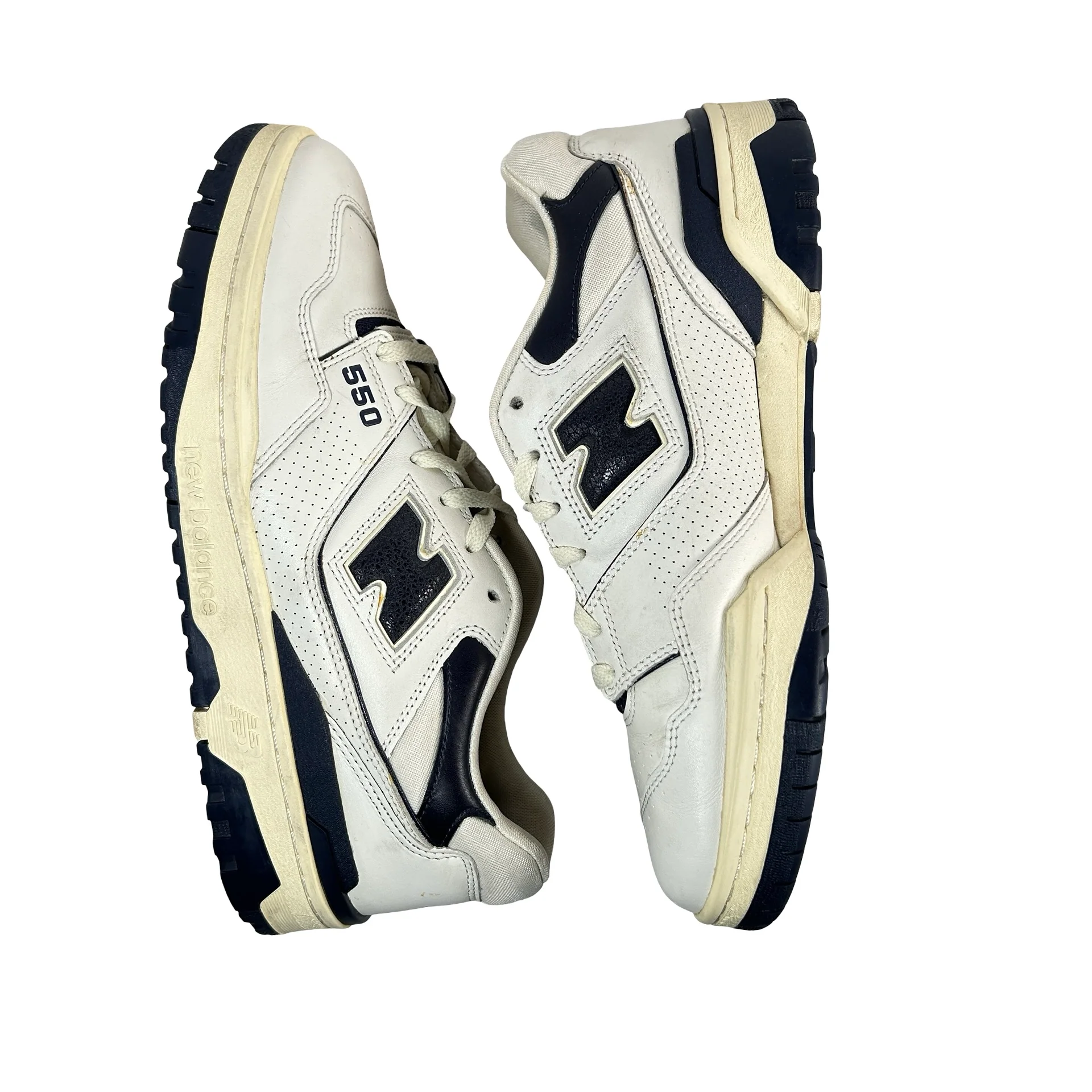BB550ALF New Balance 550 Aime Leon Dore White Navy [USED] - 10.5 M (Used) (Replace Box) - Image 5