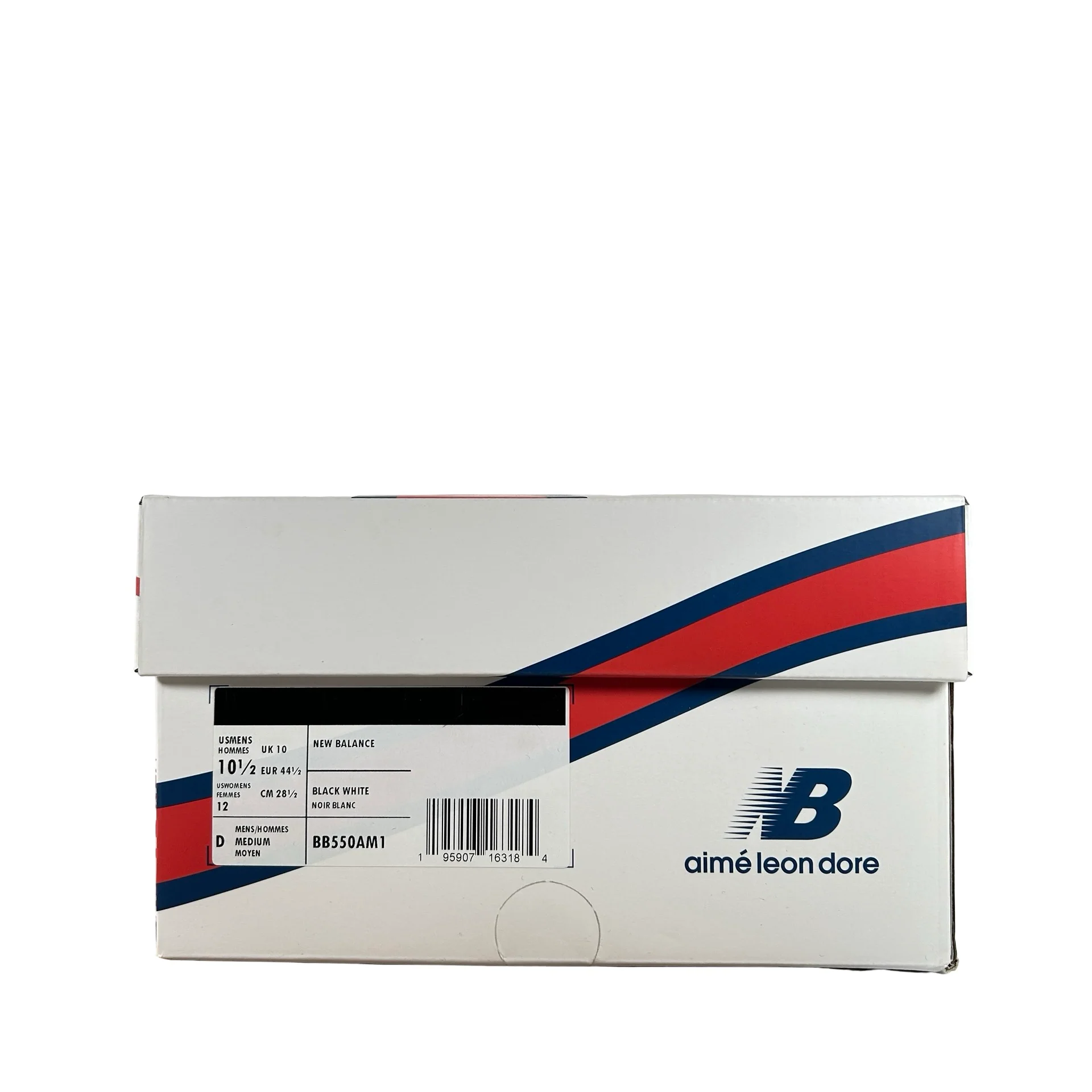 BB550AM1 New Balance 550 Aime Leon Dore White Leather [USED] - 10.5 M (Used) - Image 7