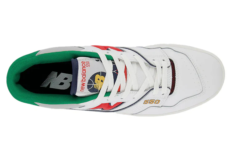 BB550CL1 New Balance 550 White Multicolor - Image 3