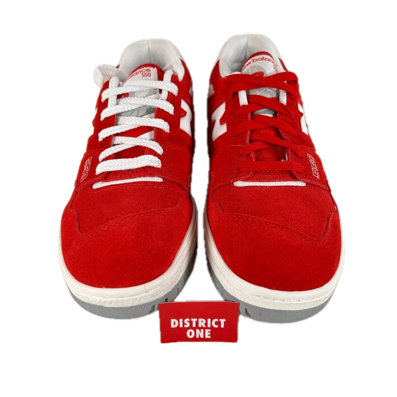 BB550VND New Balance 550 Suede Pack Team Red [USED] - 11.5 (Used) - Image 2