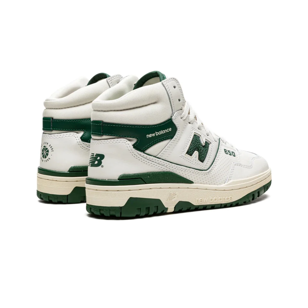 BB650RL1 New Balance 650R Aime Leon Dore White Green - Image 3