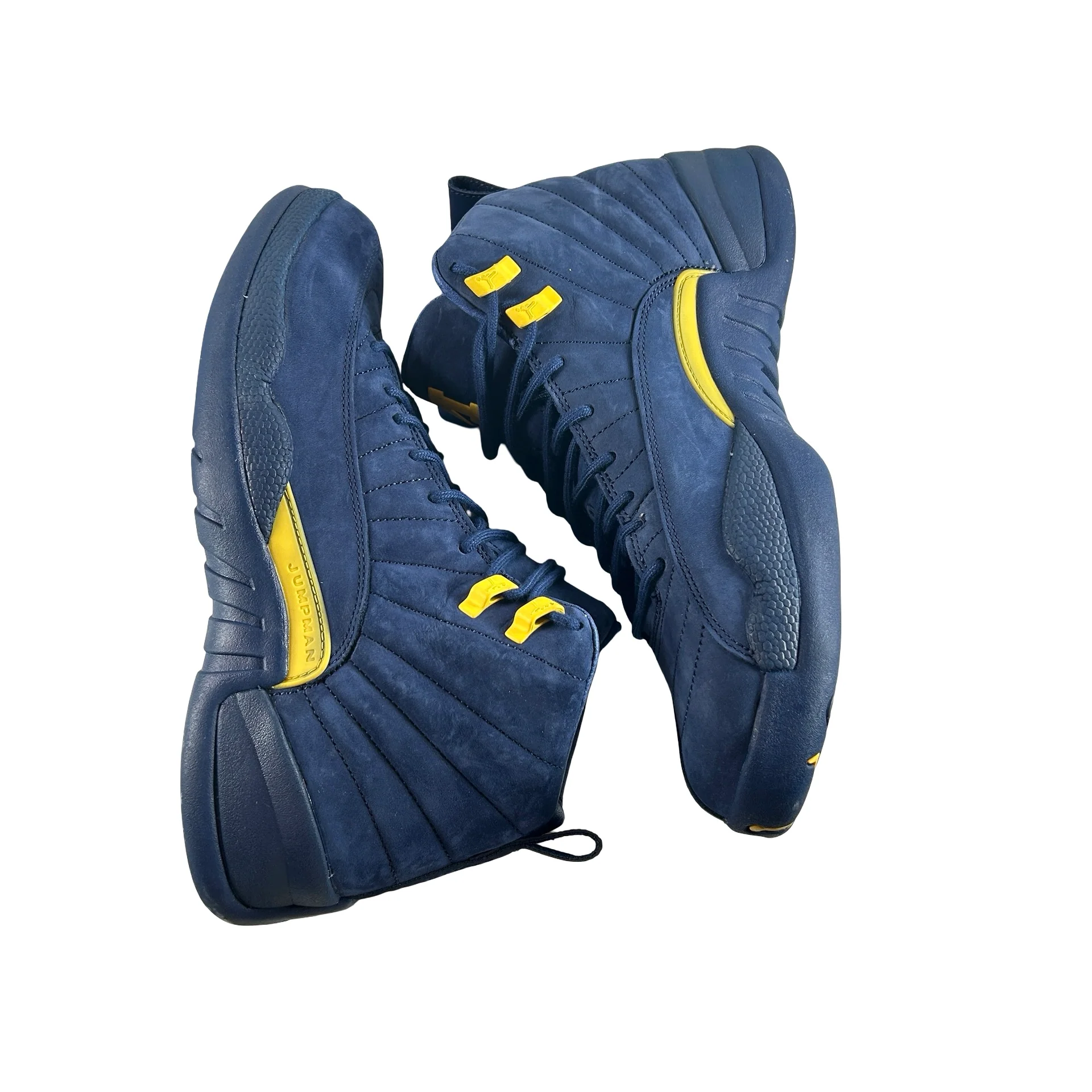 BQ3180 407 Jordan 12 Retro Michigan [USED] - 10.5 M (Used) - Image 4