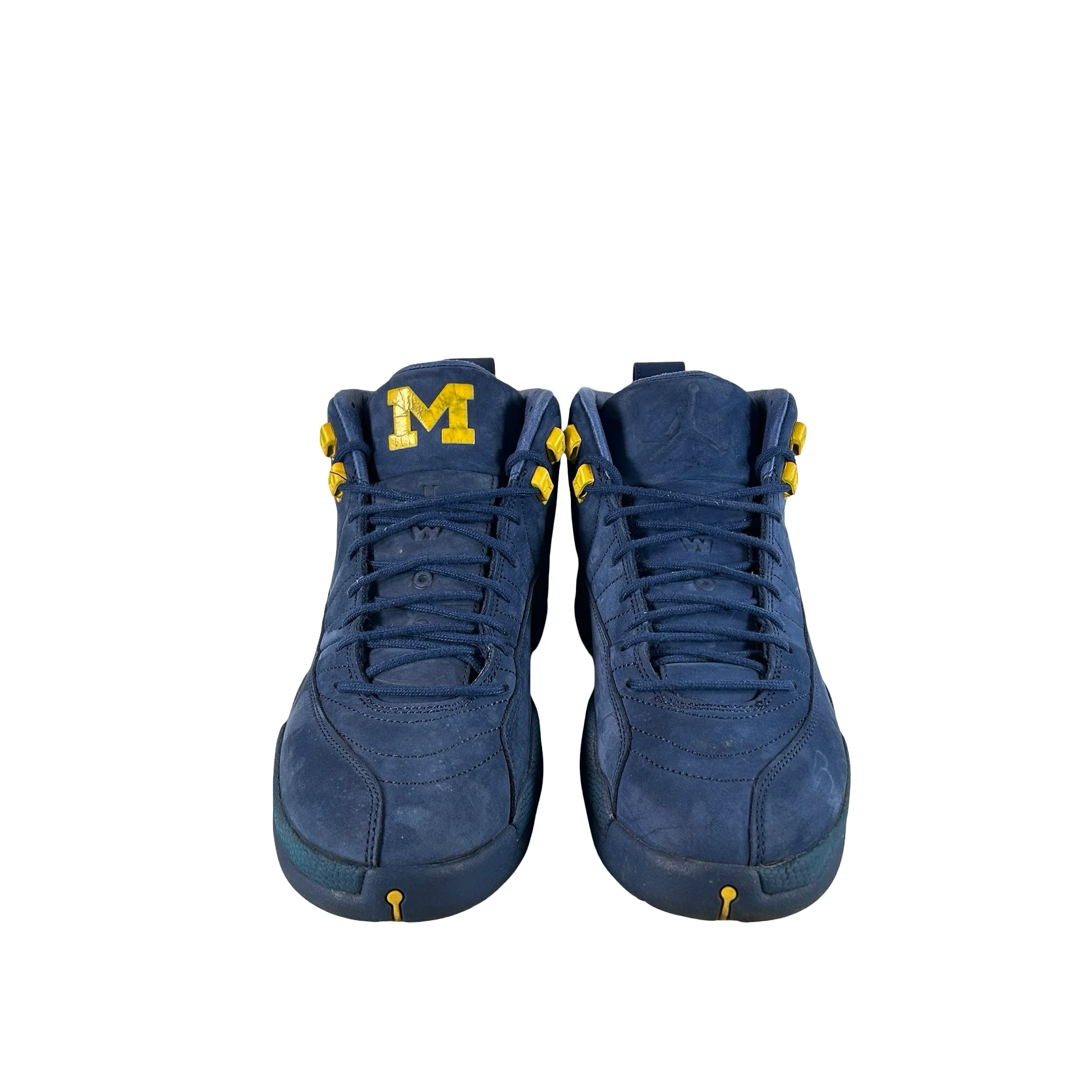 BQ3180 407 Jordan 12 Retro Michigan [USED] - 11 M (Used) - Image 2