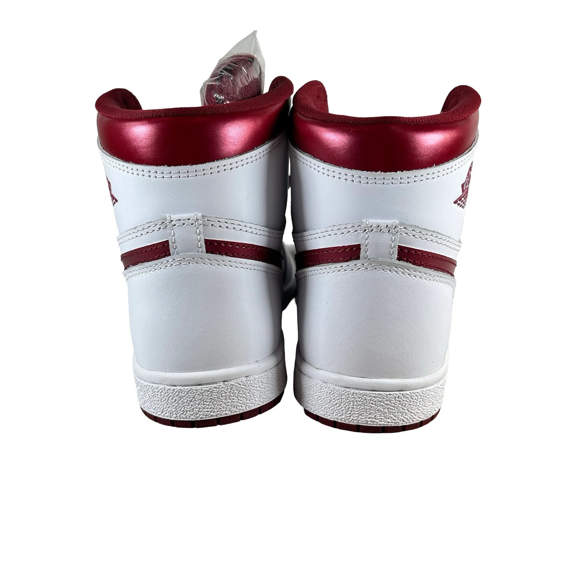 BQ4422 161 Jordan 1 Retro High 85 OG Metallic Burgundy [USED] - 10 M (Used) (No Box) - Image 3