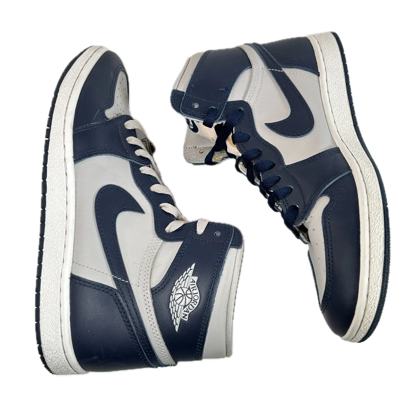 BQ4422 400 Jordan 1 High 85 Georgetown [USED] - 9.5 M (Used) (Missing Insoles) (No Box) - Image 4