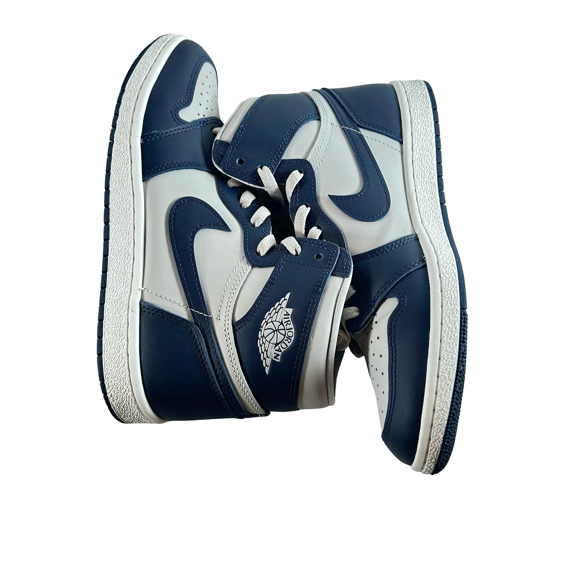 BQ4422 400 Jordan 1 High 85 Georgetown [USED] - 9 M (Used) (No Box) - Image 4