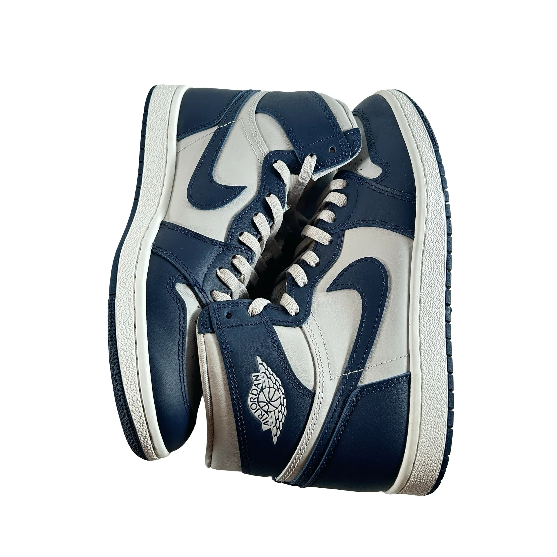 BQ4422 400 Jordan 1 High 85 Georgetown [USED] - 9 M (Used) (No Box) - Image 5