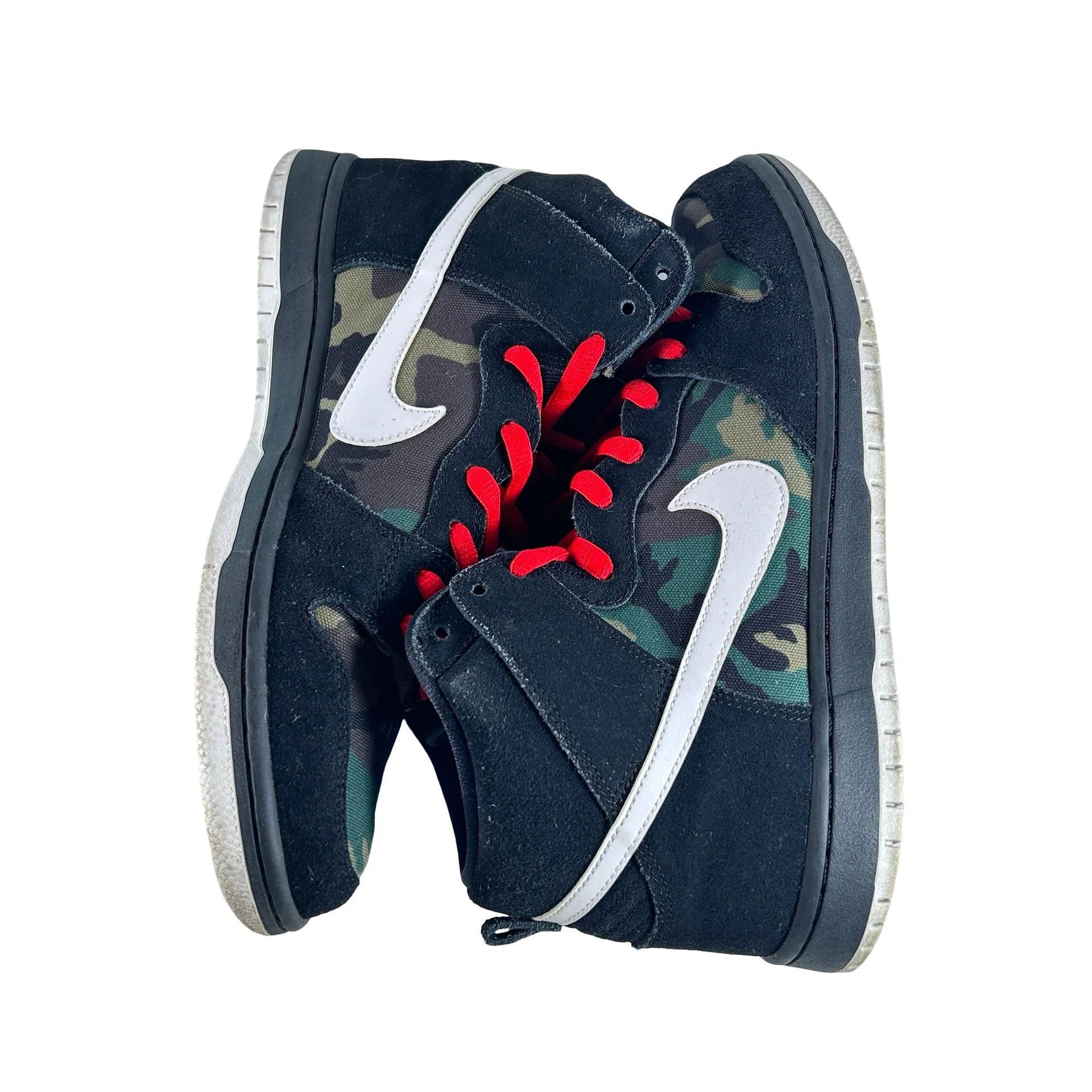 BQ6826 001 Nike SB Dunk High Camo [USED] - 10.5 M (Used) - Image 5