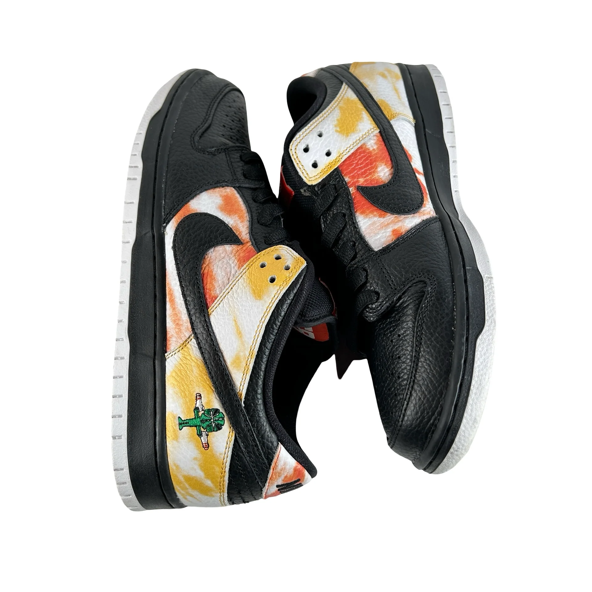 BQ6832 001 Nike SB Dunk Low Raygun Tie-Dye Black [USED] - 10 M (Used) - Image 4