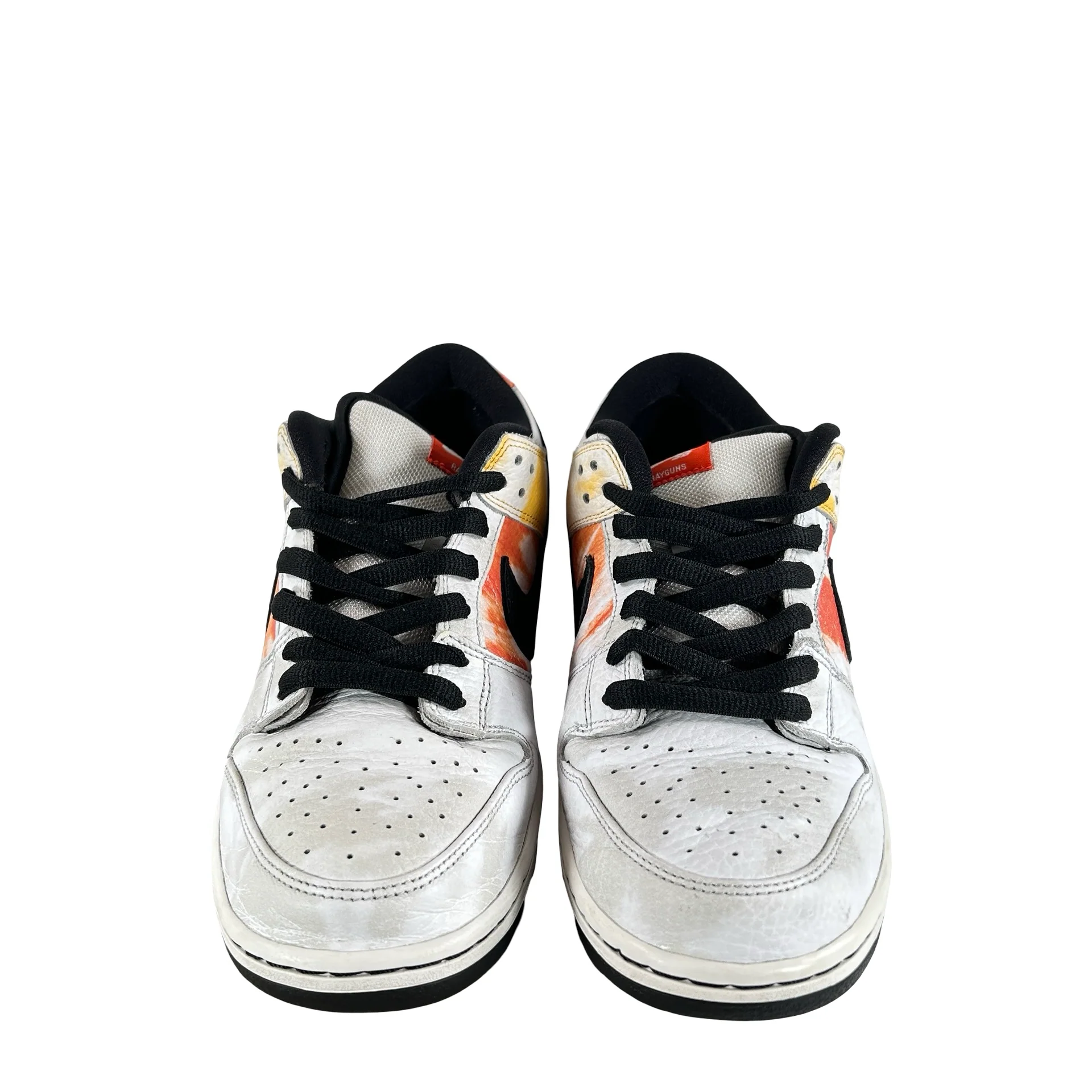 BQ6832 101 Nike SB Dunk Low Raygun Tie-Dye White [USED] - 10.5 M (Used) - Image 2