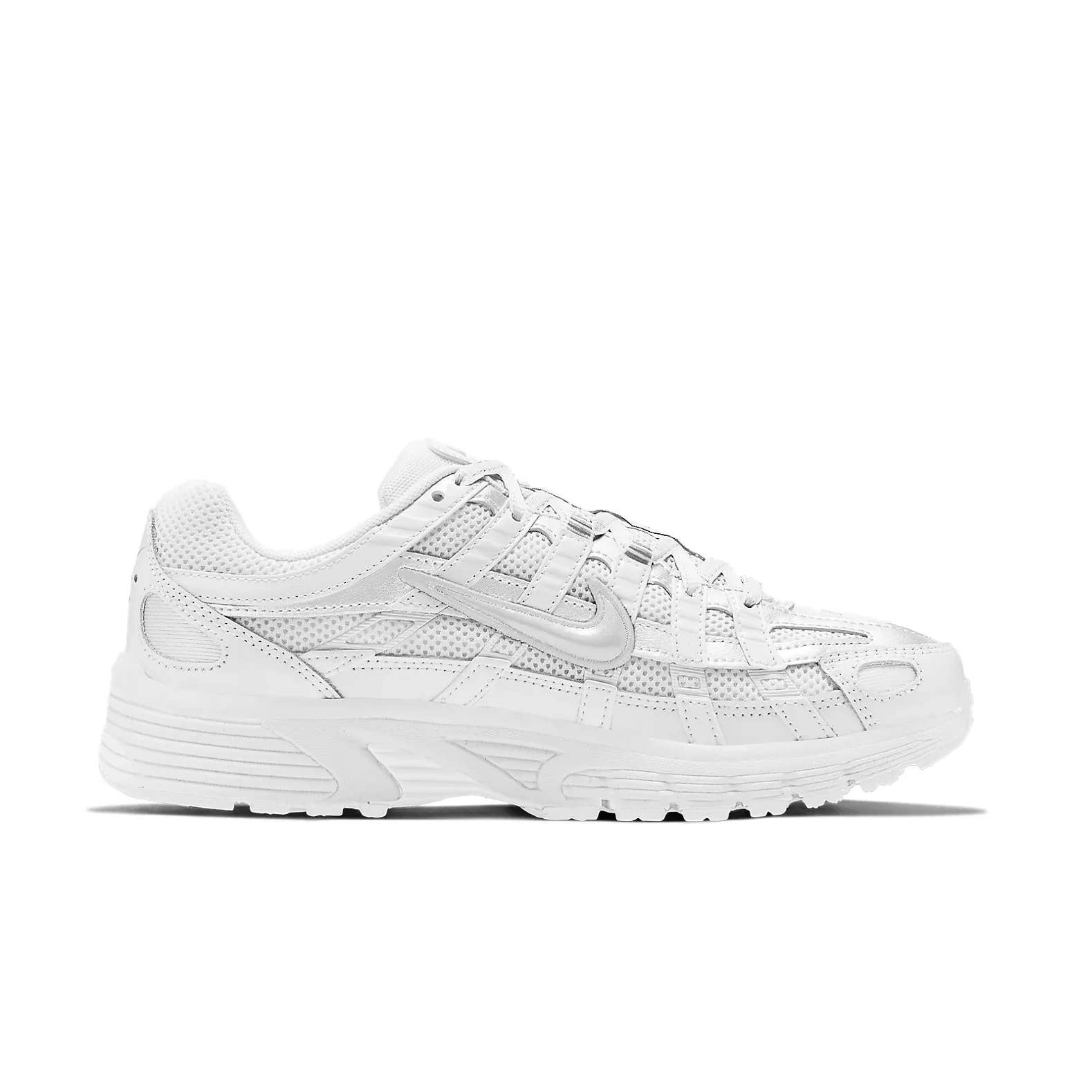 BV1021 102 Nike P-6000 Triple White (Women's) - Image 2