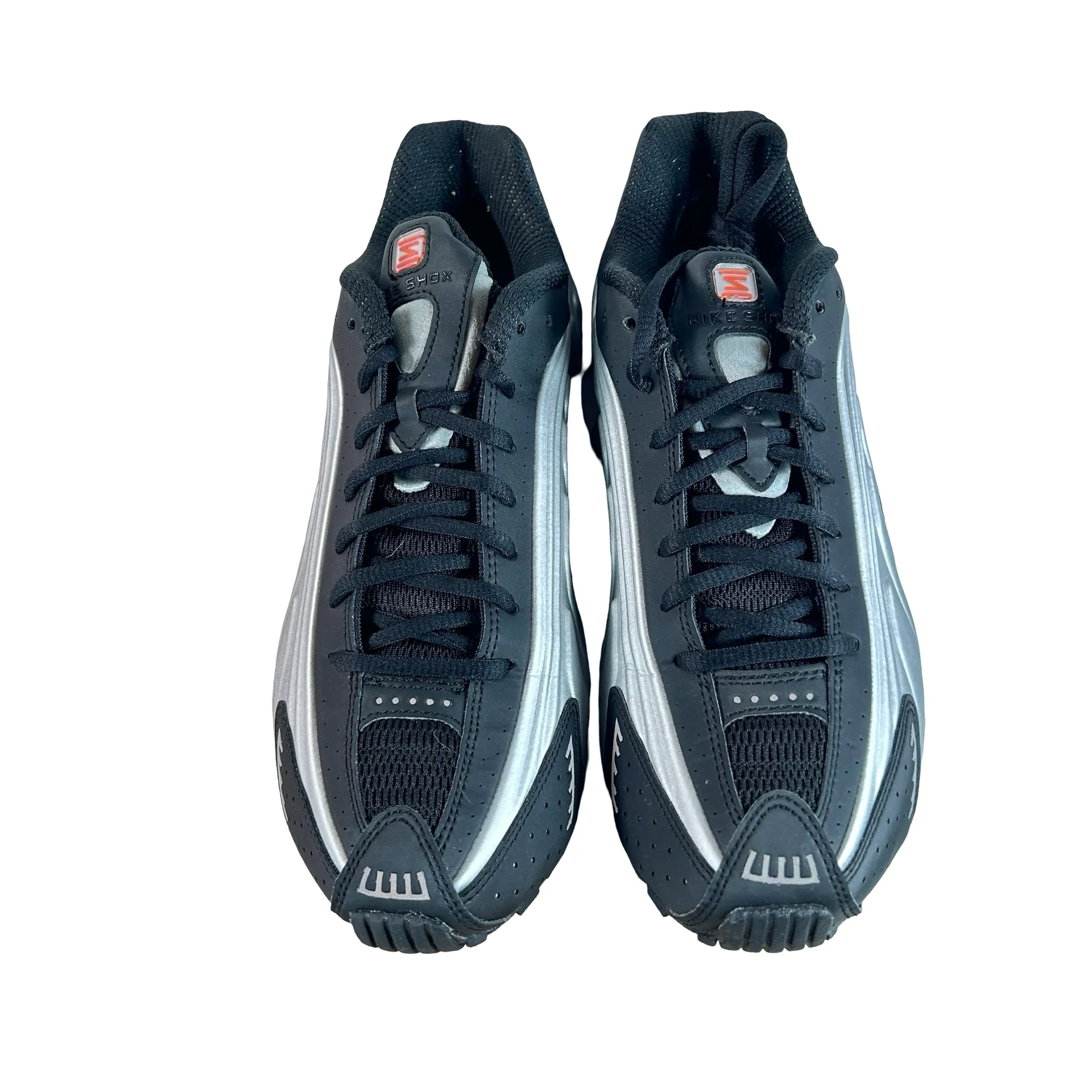 BV1111 008 Nike Shox R4 Black Metallic Silver (2018/2024) [USED] - 9.5 M (Used2) - Image 2