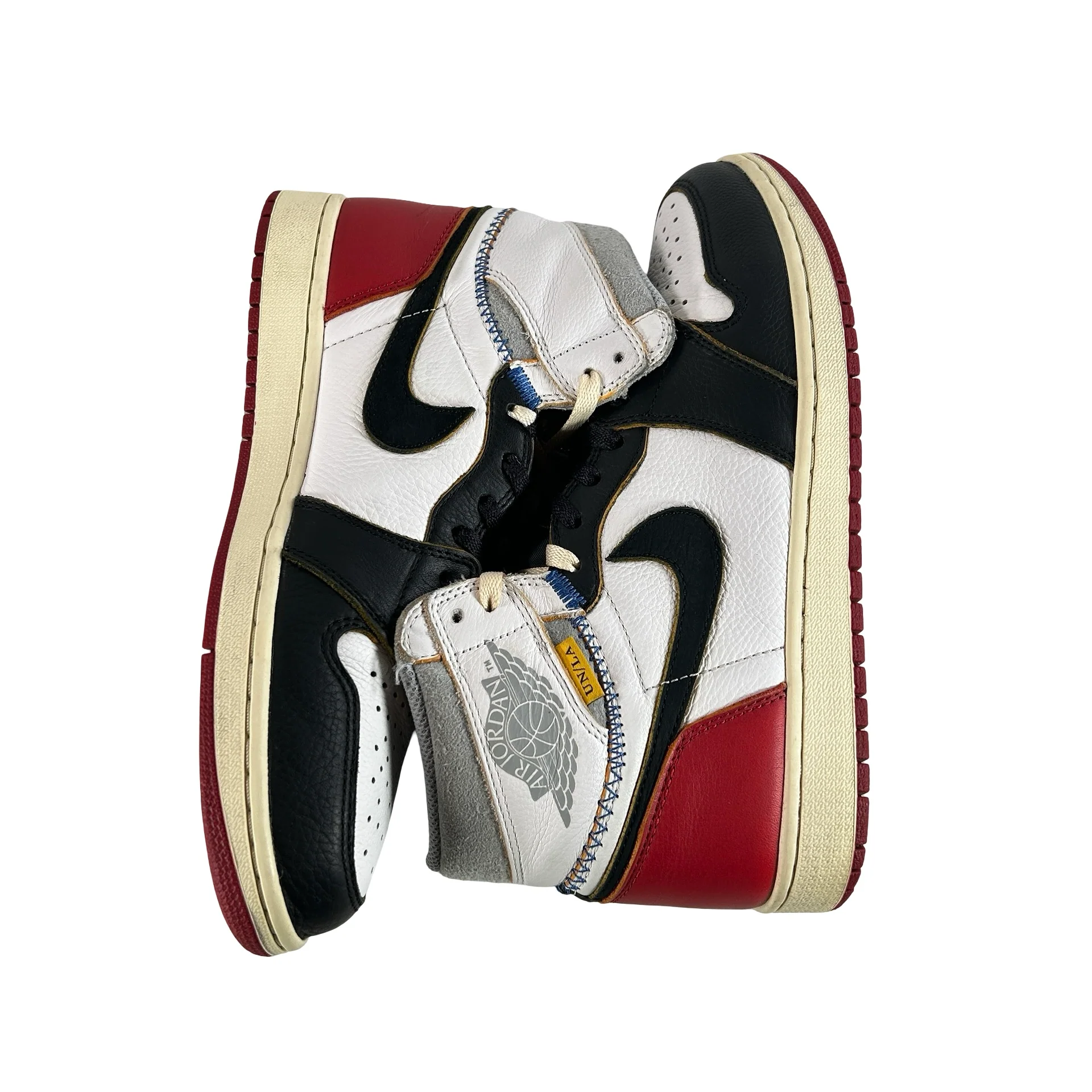 BV1300 106 Jordan 1 Union Black Toe [USED] - 10 M (Used2) - Image 5