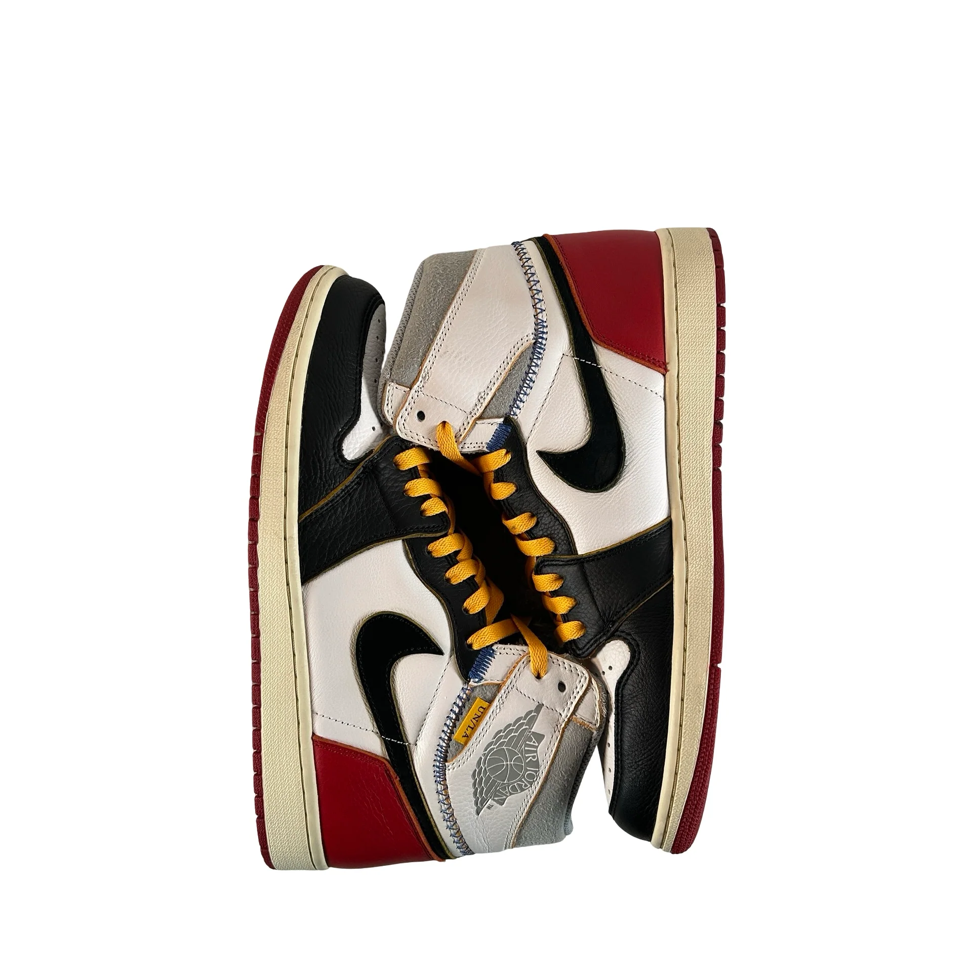 BV1300 106 Jordan 1 Union Black Toe [USED] - 11 M (Used2) - Image 4