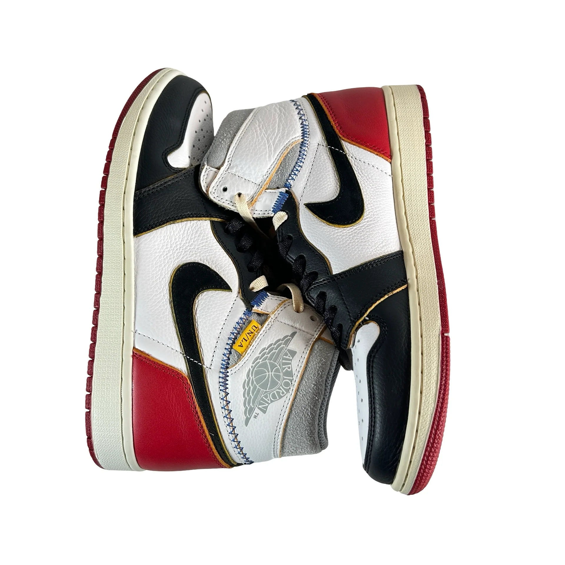 BV1300 106 Jordan 1 Union Black Toe [USED] - 9.5 M (Used3) - Image 4